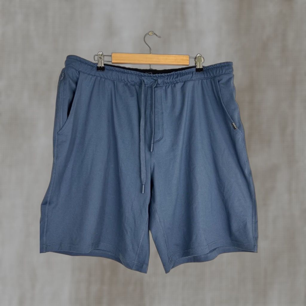 Eddie Bauer Mens XL Blue Lounge Active Shorts With Pockets 38x9