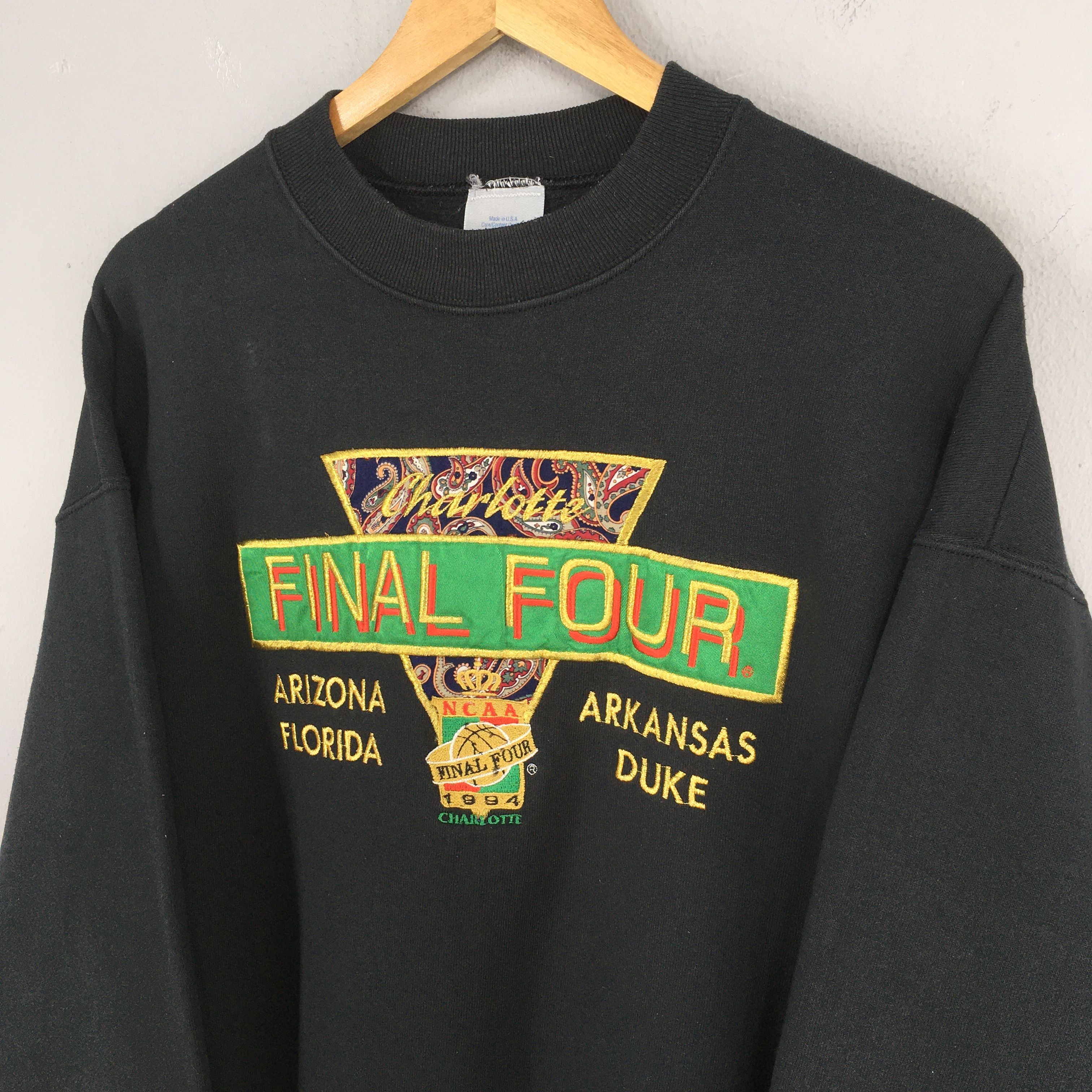 Logo 7 × NCAA Vintage 1994 Charlotte Final Four Basketball Sweatshirt XL Size US XL / EU 56 / 4 - 3 Thumbnail