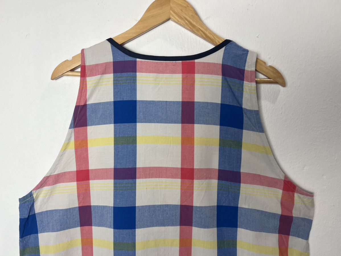 Disney Disney Mickey Mouse Character Apron Plaid Size ONE SIZE - 6 Thumbnail