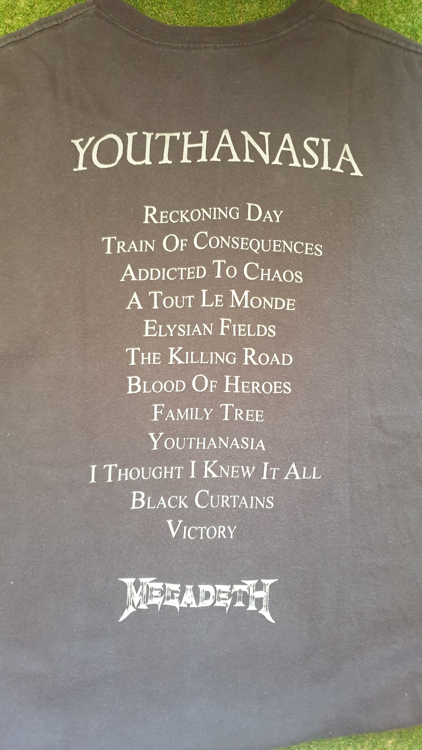 Band Tees × Megadeth × Vintage Megadeth - Youthanasia Size US L / EU 52-54 / 3 - 9 Thumbnail