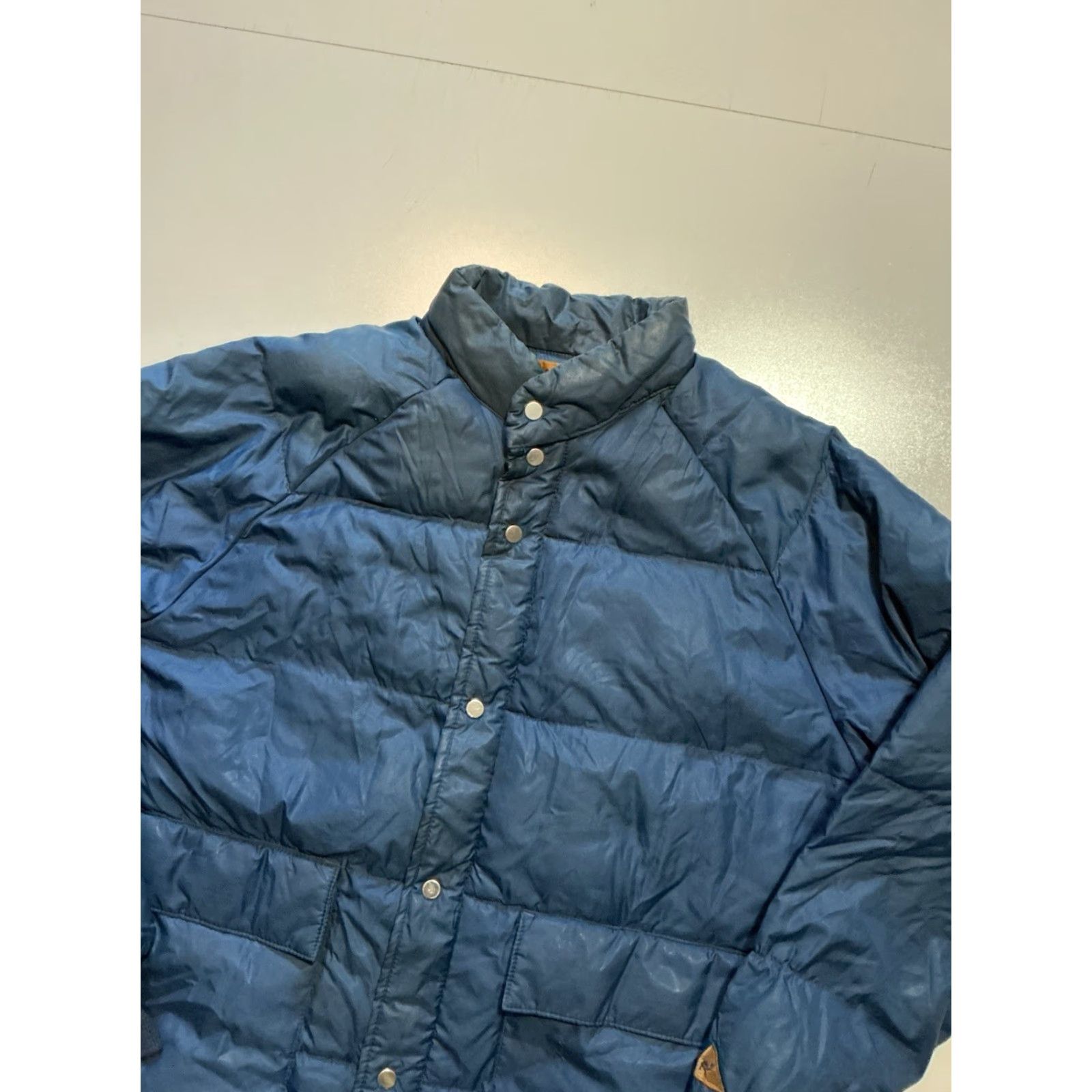 Camel VINTAGE Camel Northern Goose Down Navy Blue Quilted Puffer Jacket XL Adults Blue Goose Down 1980s Mens/Unisex Size US XL / EU 56 / 4 - 5 Thumbnail