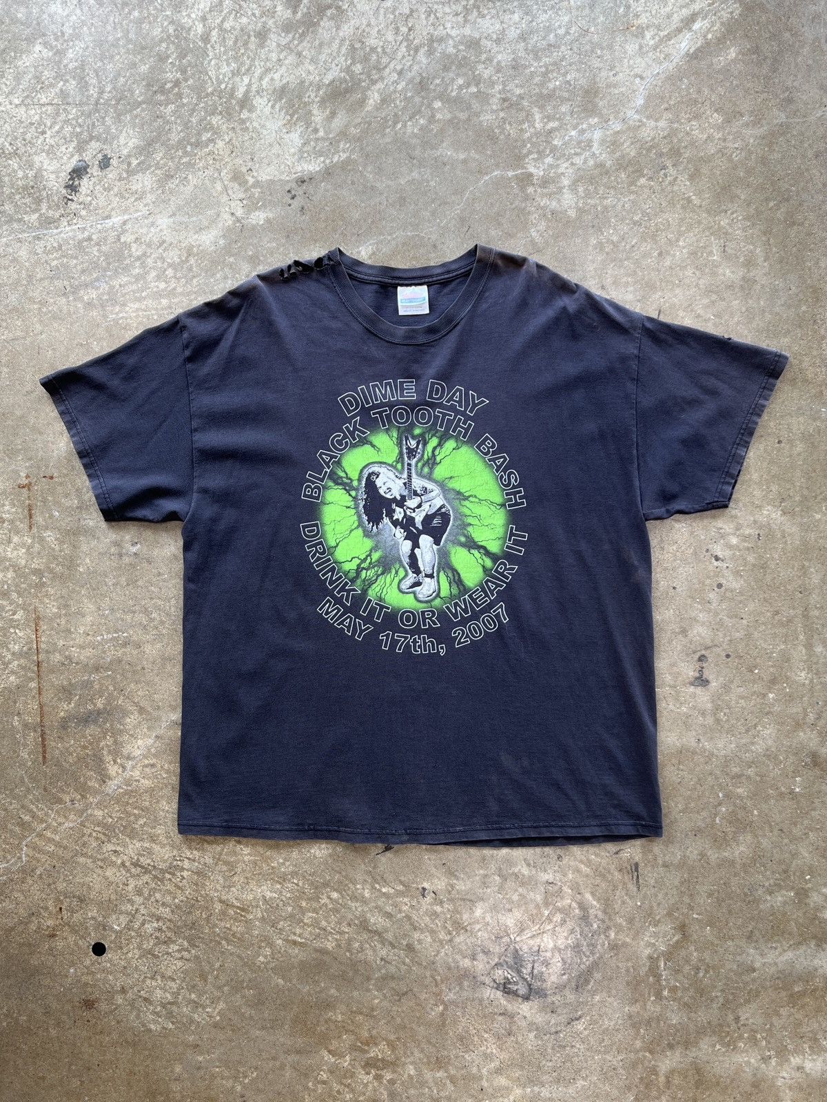 Band Tees Vintage 2007 Dimebag Black Tooth Memorial Pantera Tee XXL Size US XXL / EU 58 / 5 - 2 Thumbnail