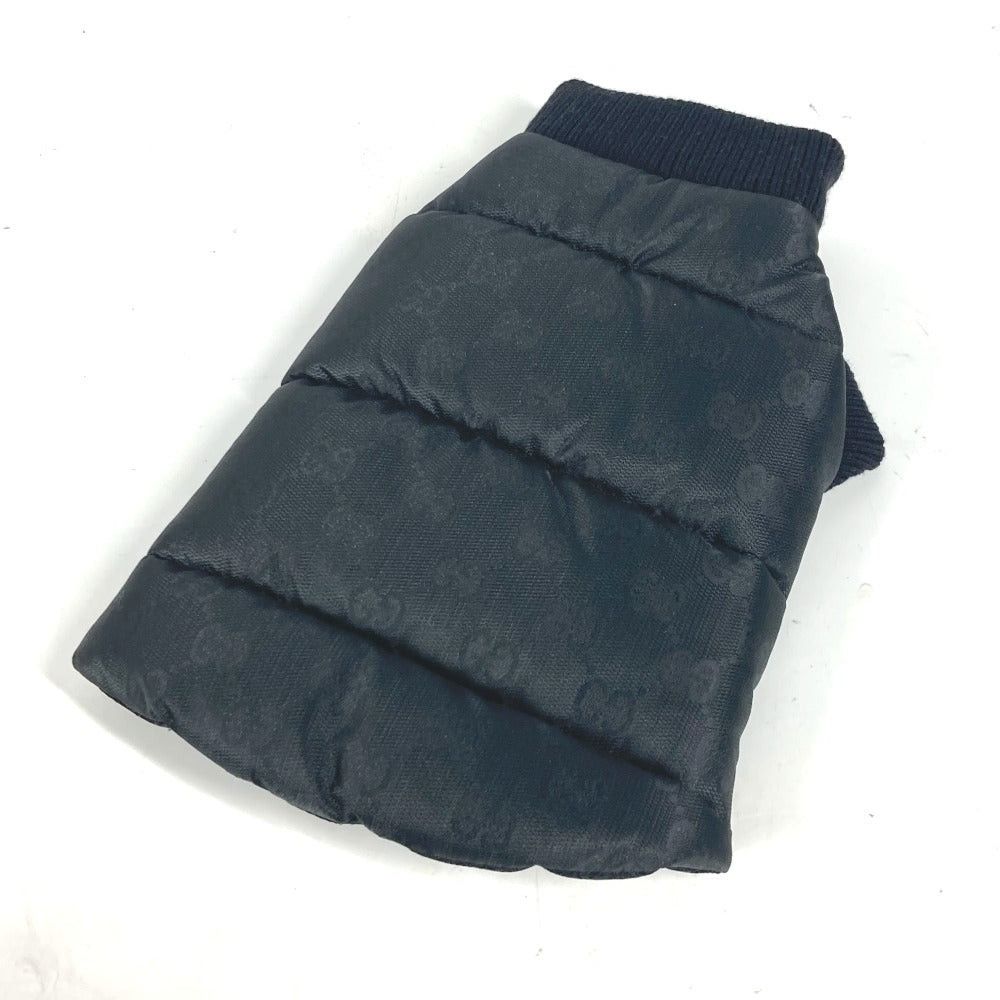 Gucci Gucci Chien Bow-Wow Puppy Gg Pet Clothing Dog Coat Downstream Tops Others Polyamide Unisex Black Size ONE SIZE - 1 Thumbnail