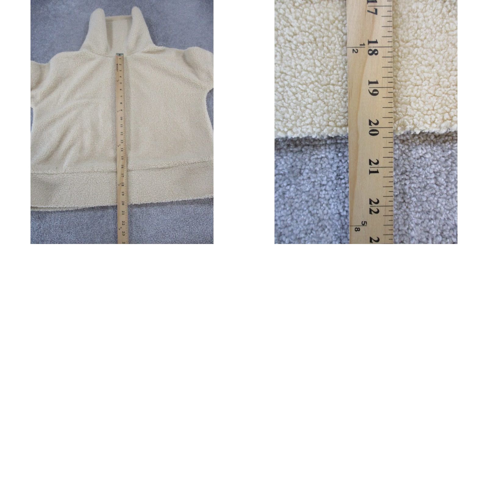 Vintage Tuckernuck Sweater Womens XS Beige Turtleneck Fleece Pullover Knit Shirt Pullover XS Womens 90s? Size XS / US 0-2 / IT 36-38 - 8 Thumbnail
