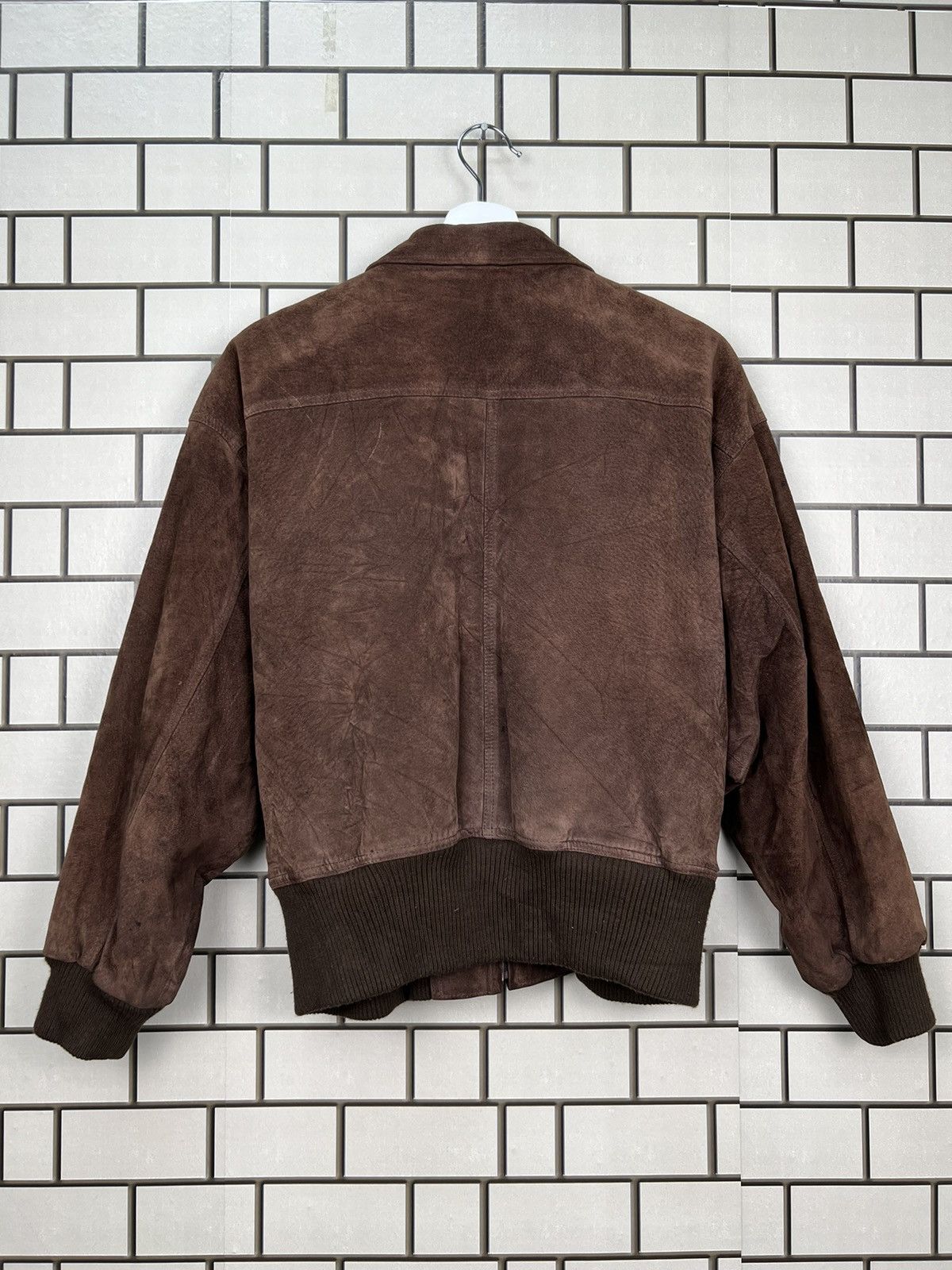 Japanese Brand × Vintage Vintage Vent et Vert Suede Jacket Size US M / EU 48-50 / 2 - 6 Thumbnail