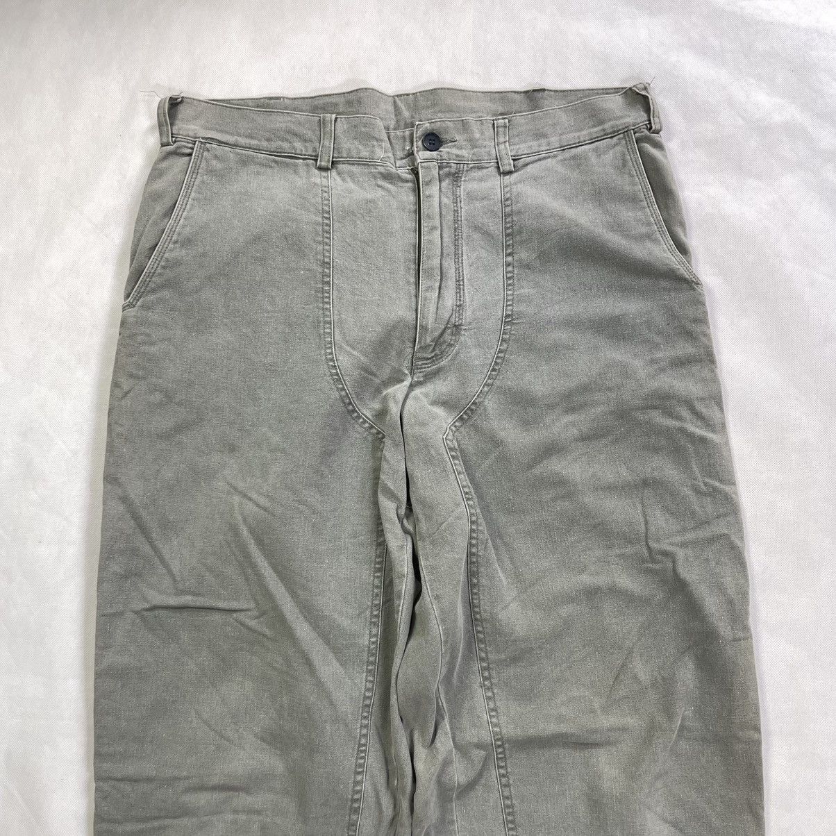 Patagonia Vintage 90s Patagonia Double Knee Organic Cotton Khaki Pant Size US 36 / EU 52 - 3 Thumbnail