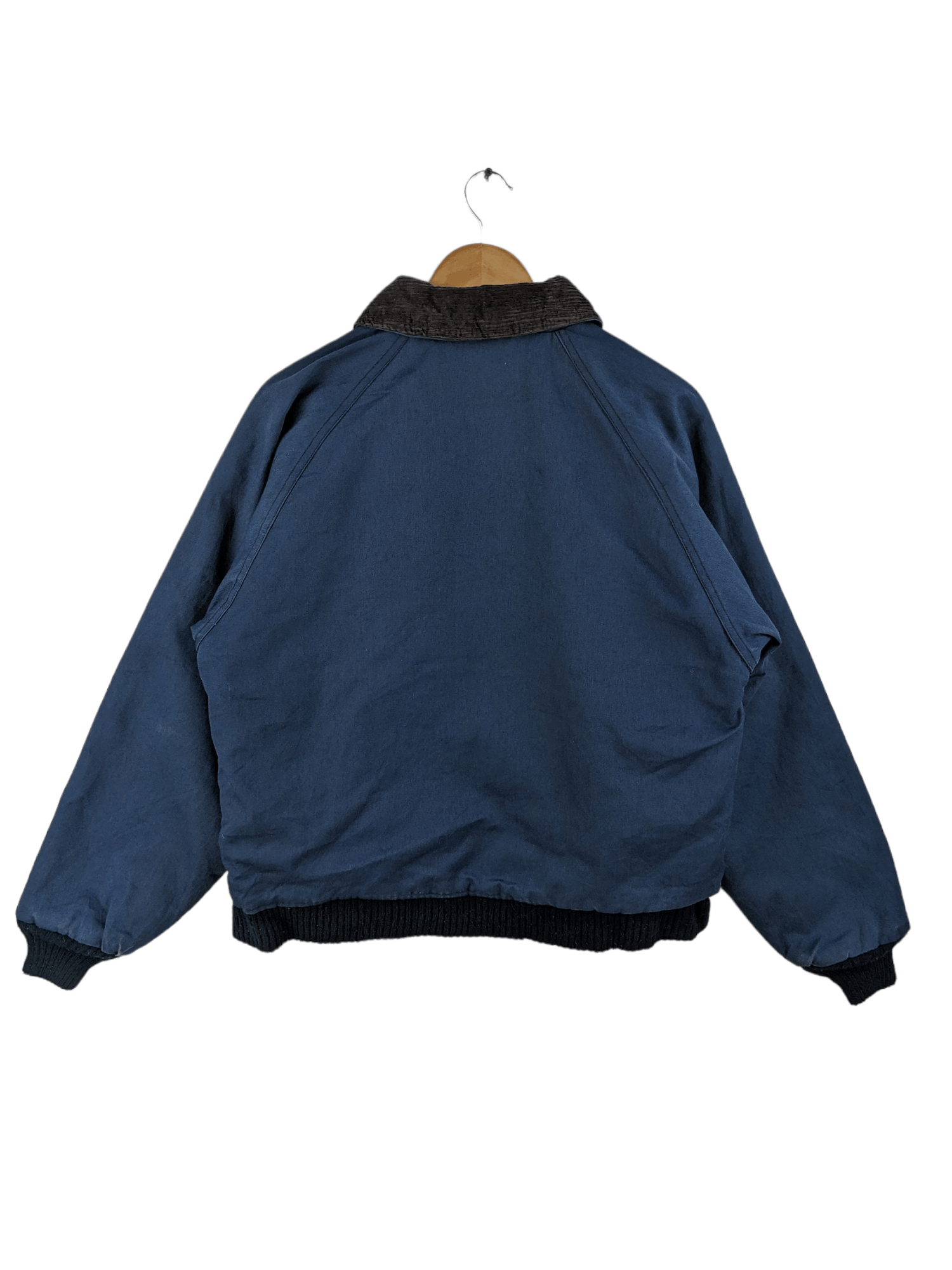 Dickies × Vintage Vintage 1990s Dickies Bomber Jacket Faded Blue Made In USA Size US L / EU 52-54 / 3 - 2 Thumbnail