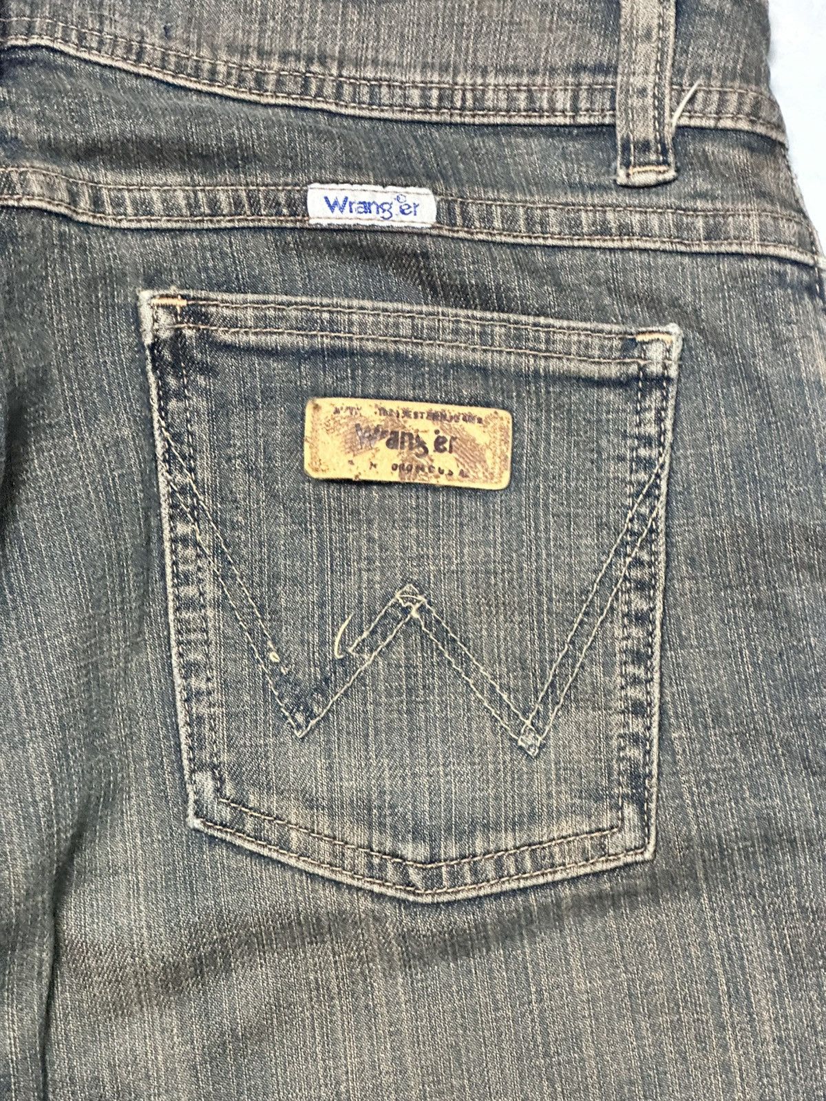 Wrangler Wrangler Vintage With Wideleg Style and Faded Wash Size US 31 - 7 Thumbnail