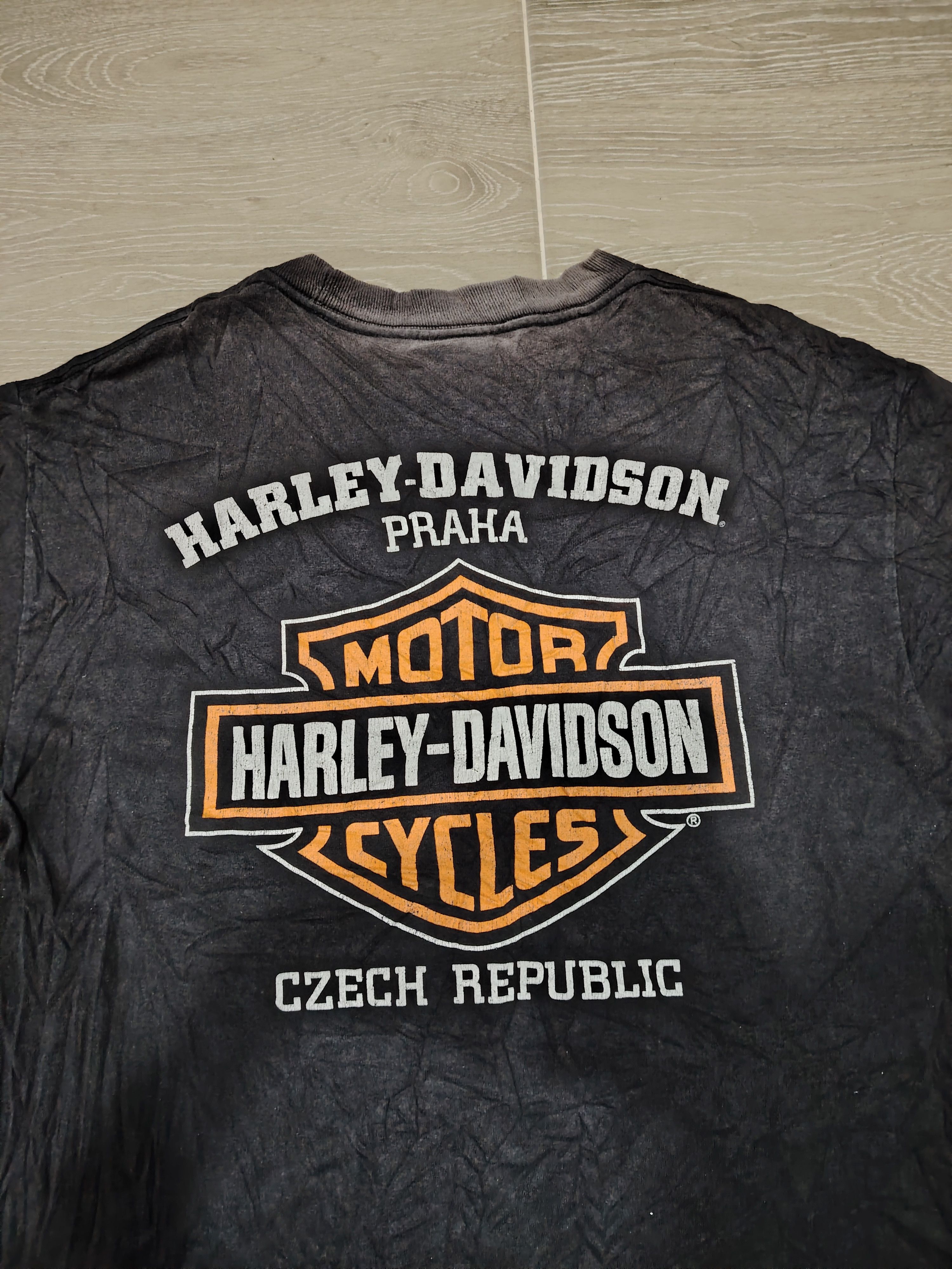 Harley Davidson Vintage Harley Davidson Praha Faded T-Shirt Size US M / EU 48-50 / 2 - 4 Thumbnail