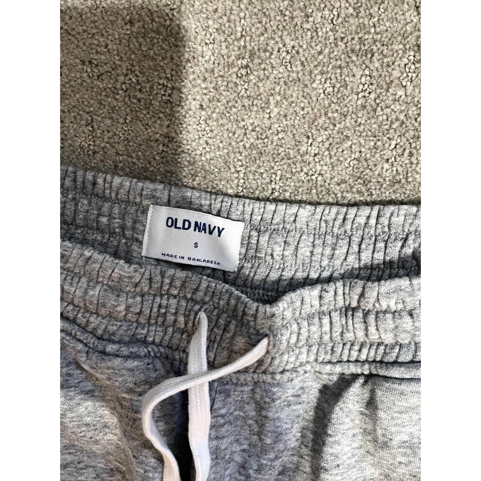 Old Navy Old Navy Mens Joggers Size Small Gray Drawstring Sweatpants Casual Athleisure Size US 29 - 5 Thumbnail