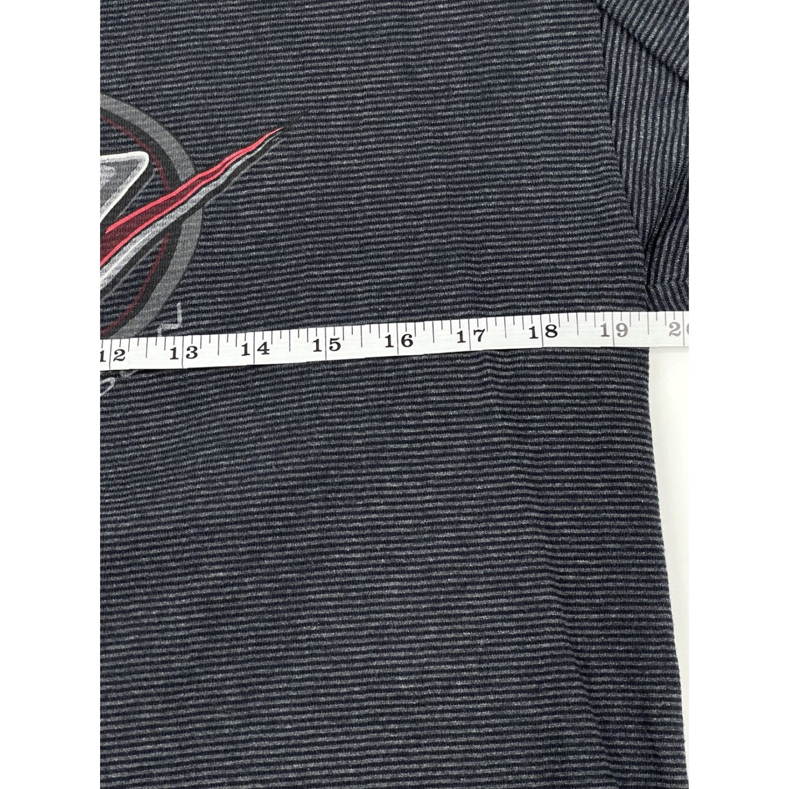 Harley Davidson VINTAGE Harley-Davidson Shirt M Gray Long Sleeve Crew Neck Striped Logo 90s Biker Mens Size US M / EU 48-50 / 2 - 6 Thumbnail