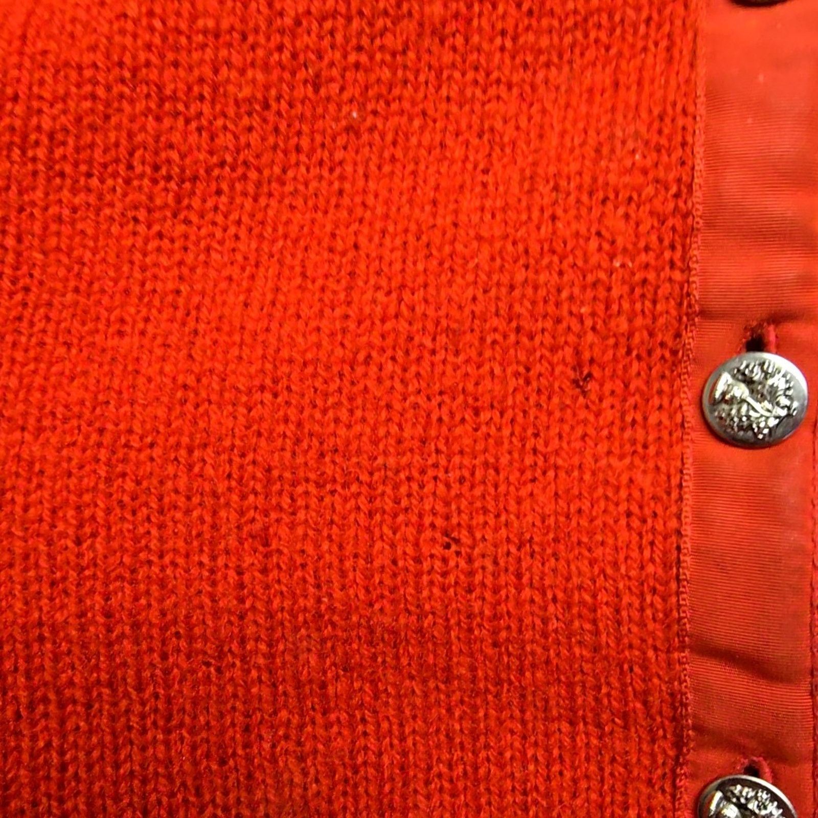 Talbots Vintage Talbots Red Wool Cardigan Button Front Womens M Size M / US 6-8 / IT 42-44 - 3 Thumbnail