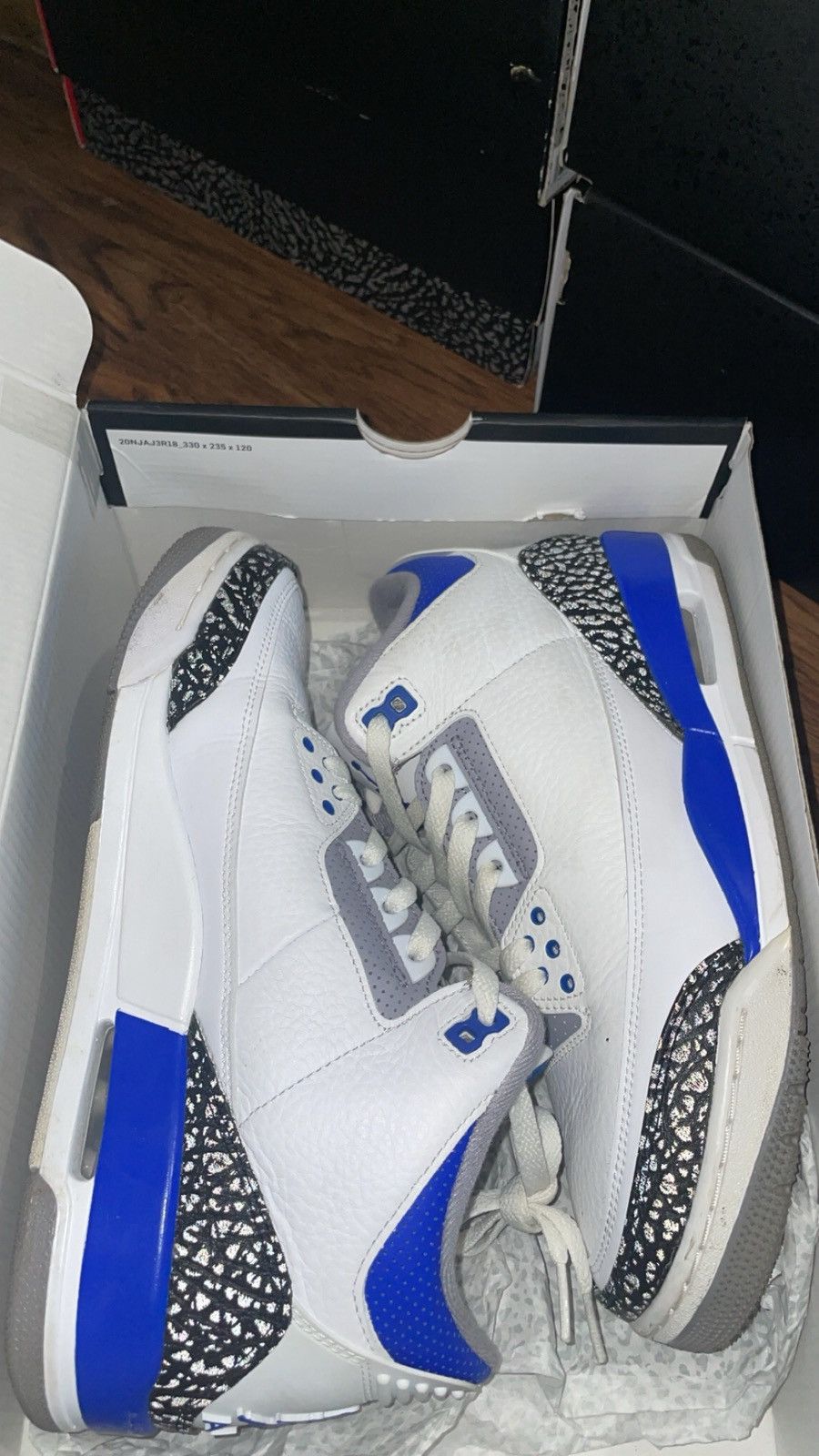 Jordan Brand Jordan 3 racer blue size 9 Size US 9 / EU 42 - 1 Thumbnail