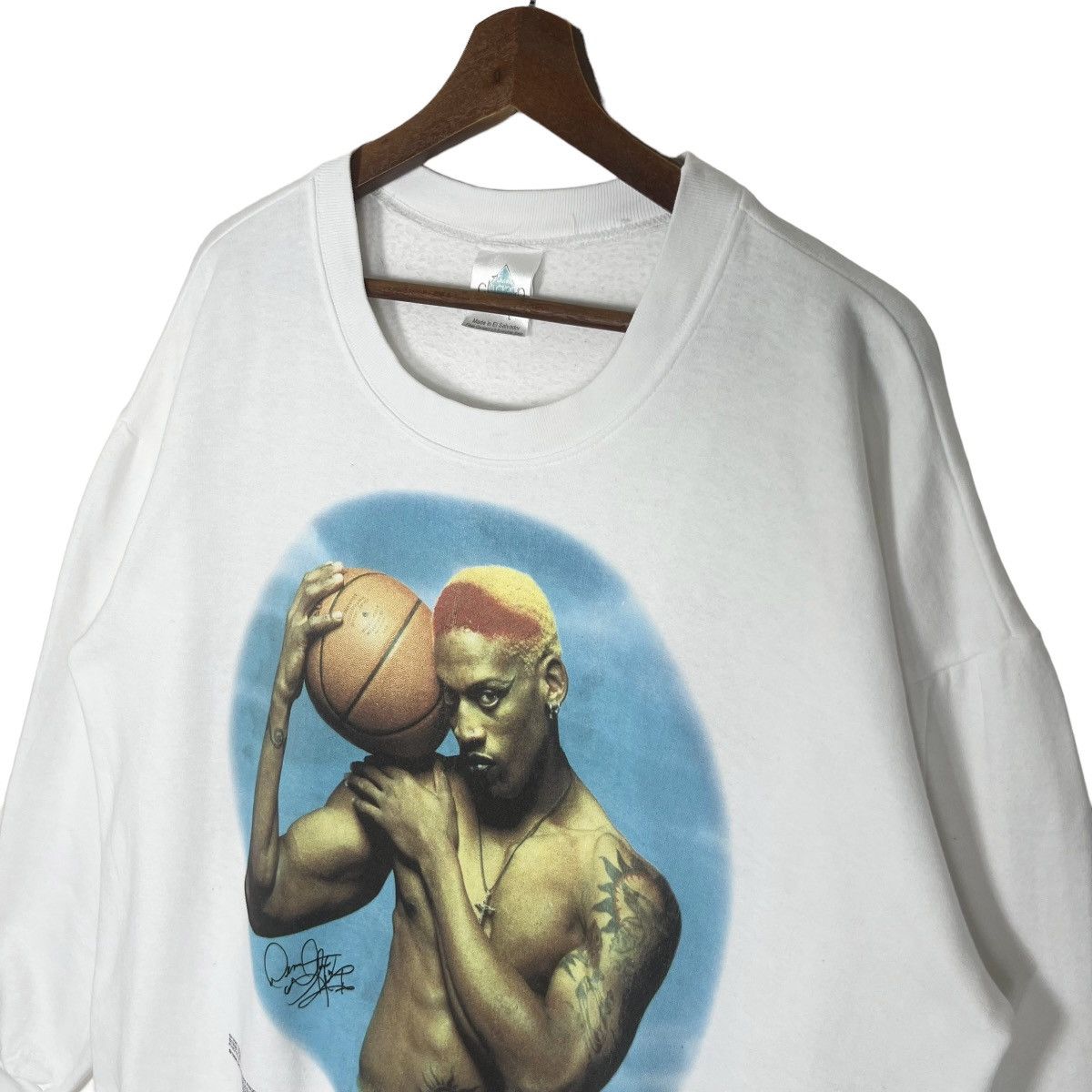 Rap Tees Vintage 90s Dennis Rodman Sweatshirt Size US L / EU 52-54 / 3 - 5 Thumbnail