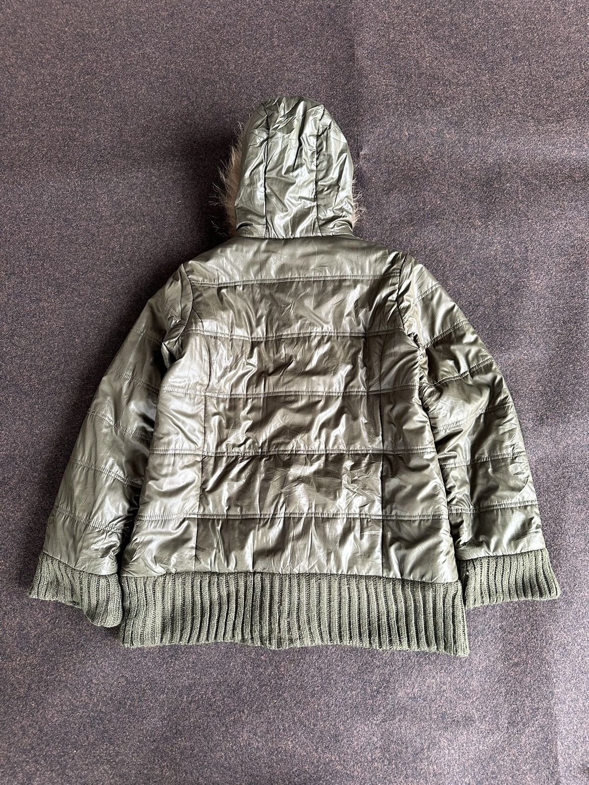 14th Addiction × Beauty Beast × If Six Was Nine Navy Natural Like IFSW9 Fur Jacket Z79 Size US L / EU 52-54 / 3 - 5 Thumbnail