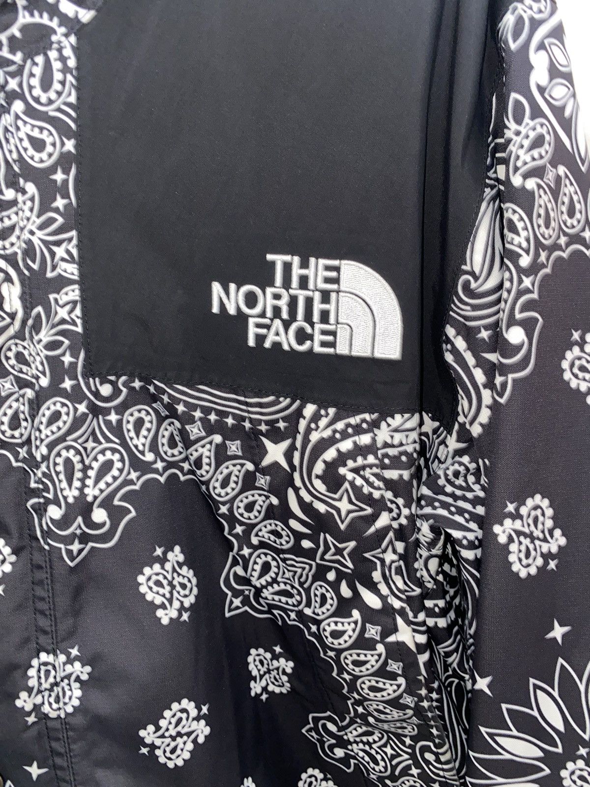 Supreme × The North Face The North Face x Supreme Black Bandana Mountain Jacket Size US L / EU 52-54 / 3 - 3 Thumbnail