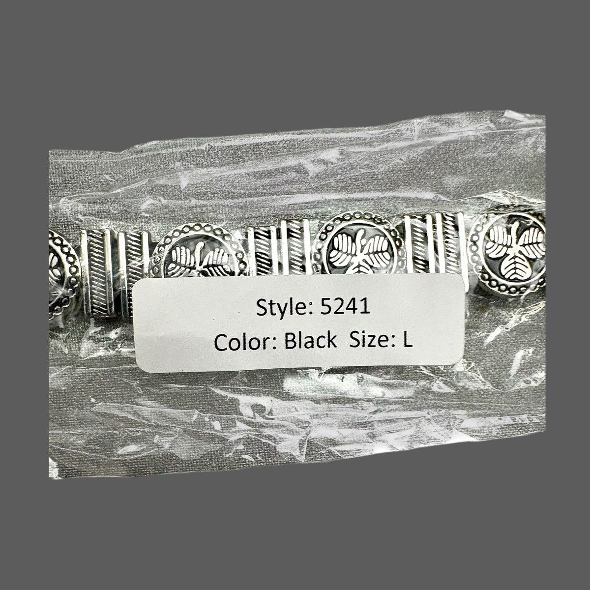 Other Most Wanted Women’s Black Silver Skinny Link Belt Sz L Size ONE SIZE - 11 Thumbnail