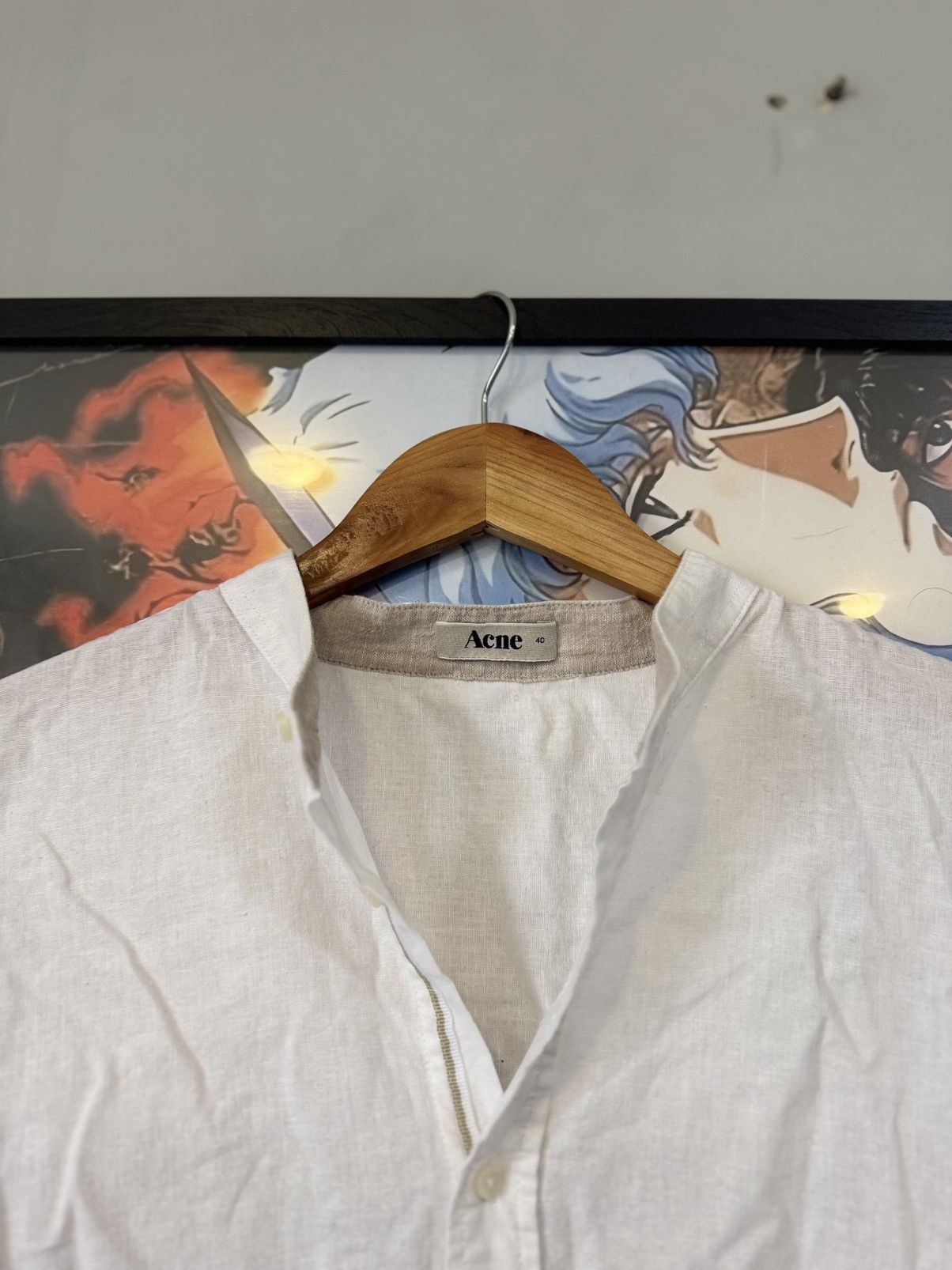 Acne Studios Acne Studios White Button Up Shirt Size US S / EU 44-46 / 1 - 2 Thumbnail