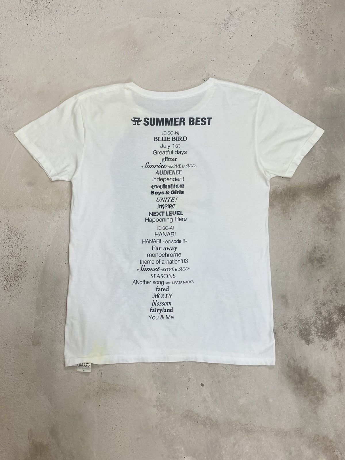 Hysteric Glamour AMG J-pop Singer Ayumi Hamasaki Summer Best Concert Japan Size US S / EU 44-46 / 1 - 5 Thumbnail