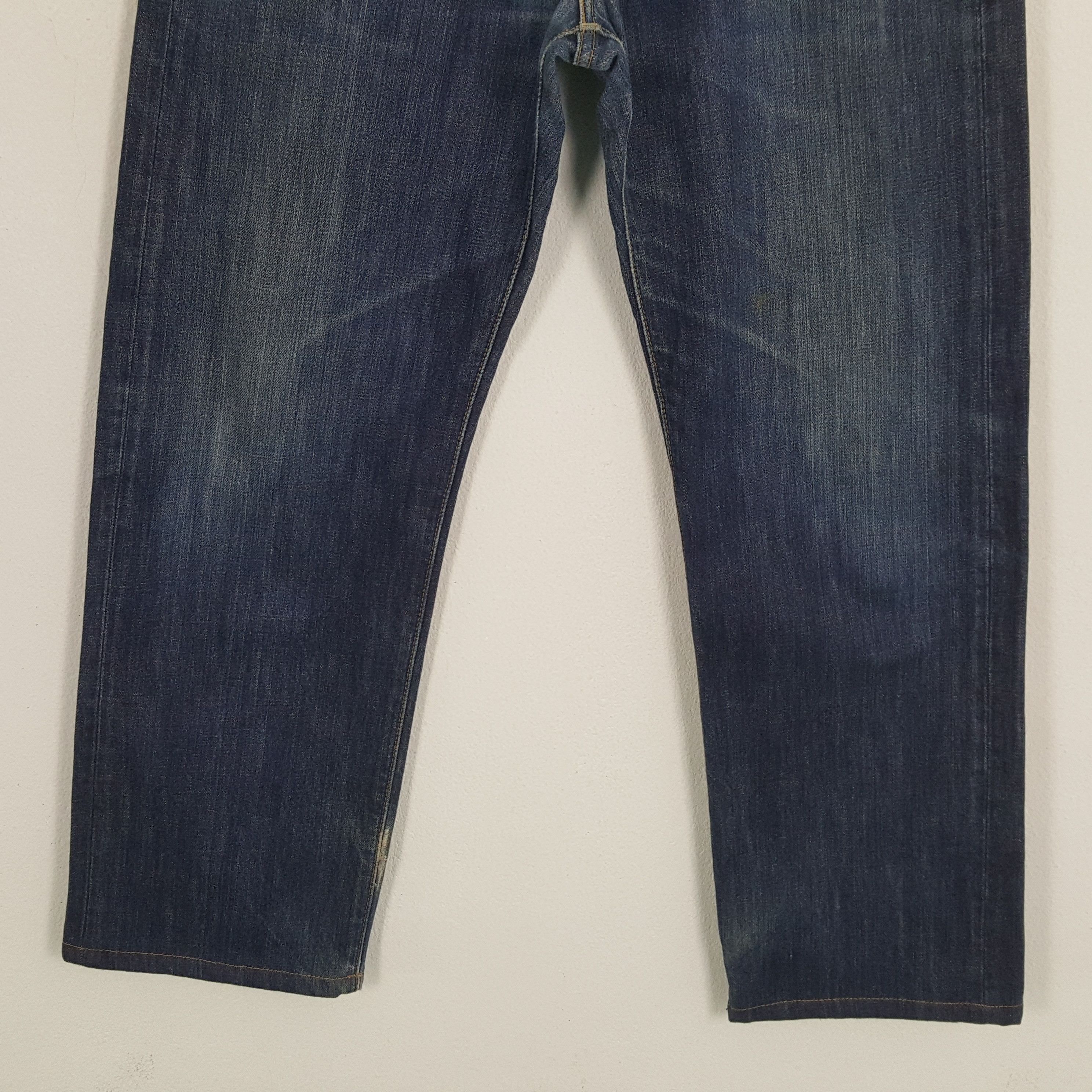 Evisu EVISU Japanese Brand Streetwear Custom Daicock Jeans Size US 31 - 6 Thumbnail