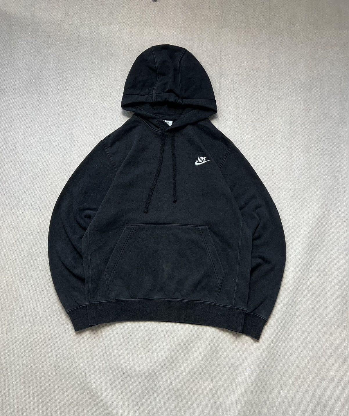 Nike Hoodie Nike small logo y2k black Size US M / EU 48-50 / 2 - 1 Thumbnail