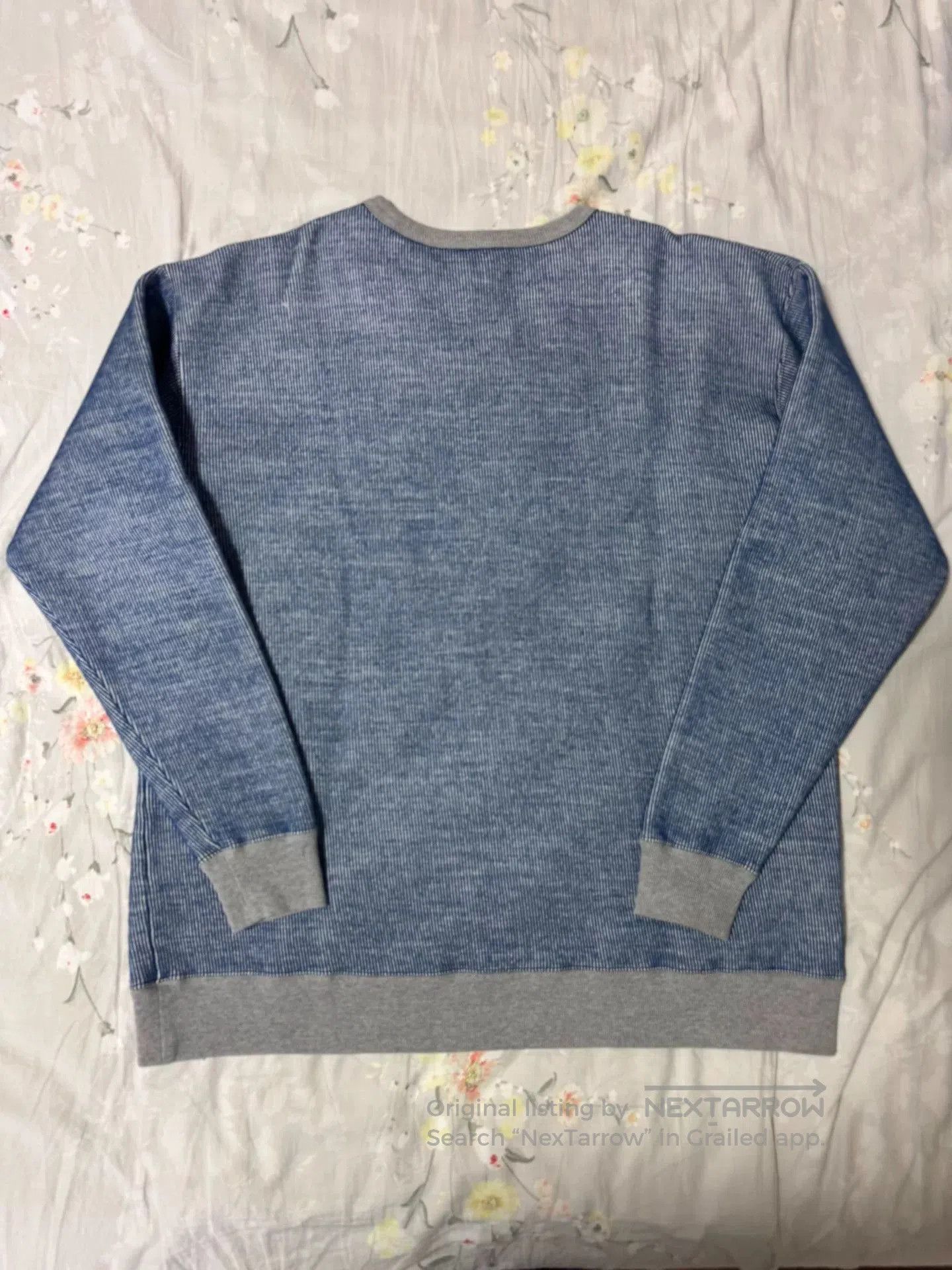 Porter Classic Porter Classic Indigo Corduroy Crewneck Sweatshirt. Size US M / EU 48-50 / 2 - 2 Thumbnail