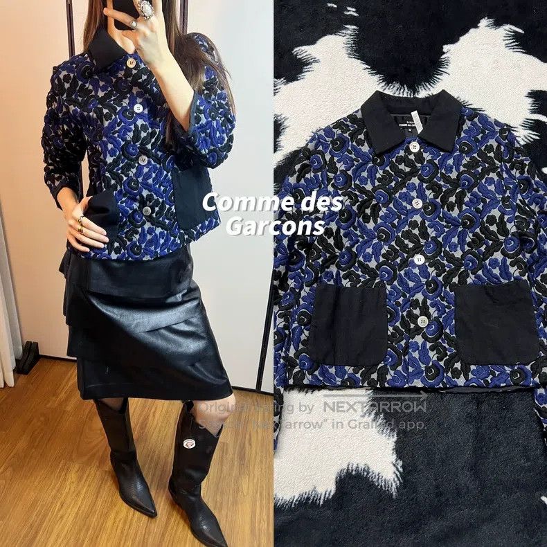 Comme des Garcons Comme Des Garcons Embroidered Jacket Size M / US 6-8 / IT 42-44 - 1 Thumbnail
