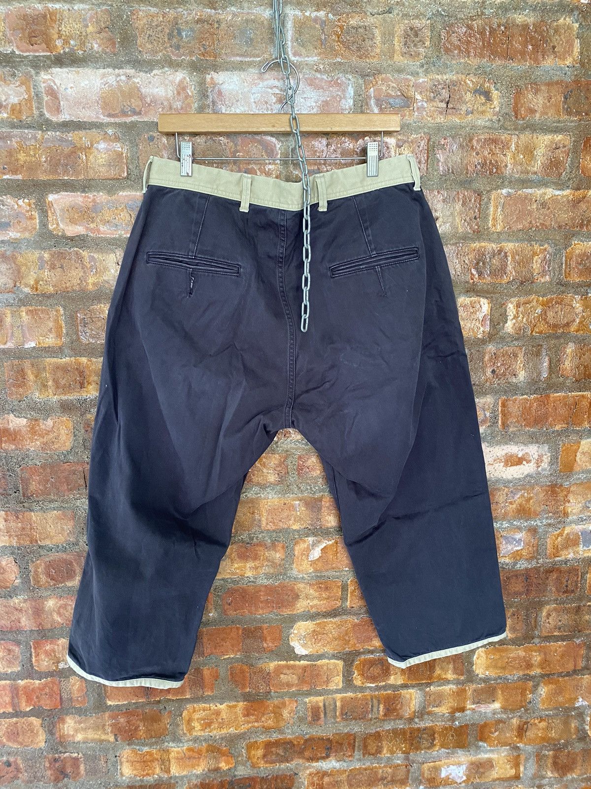 Japanese Brand × Nepenthes × Sasquatchfabrix AW10 Sasquatchfabrix Crop Balloon wide leg pants Size US 33 - 7 Thumbnail