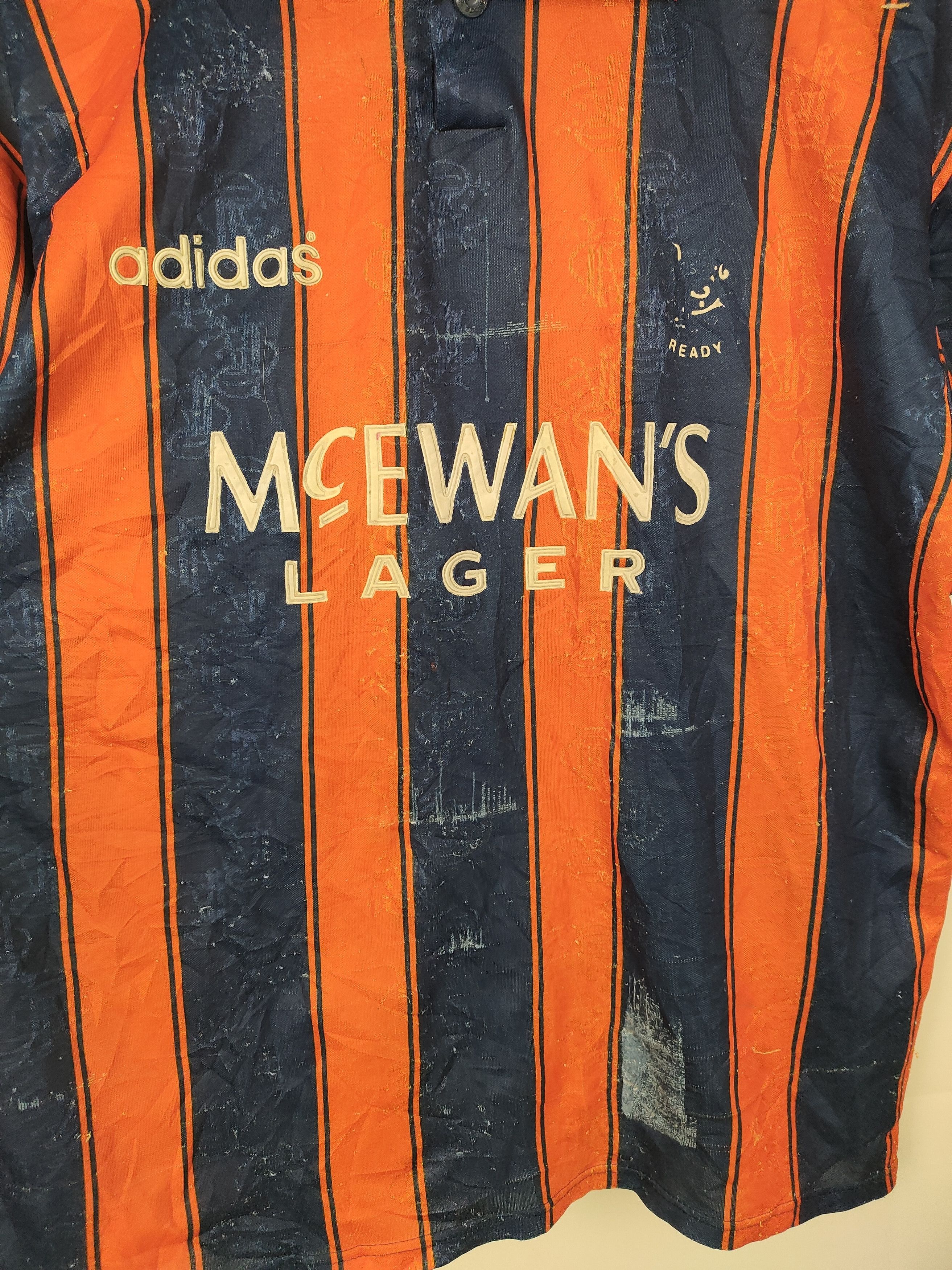 Vintage Vintage Distressed 1993/1994 Glasgow Rangers Football Club Size US M / EU 48-50 / 2 - 3 Thumbnail