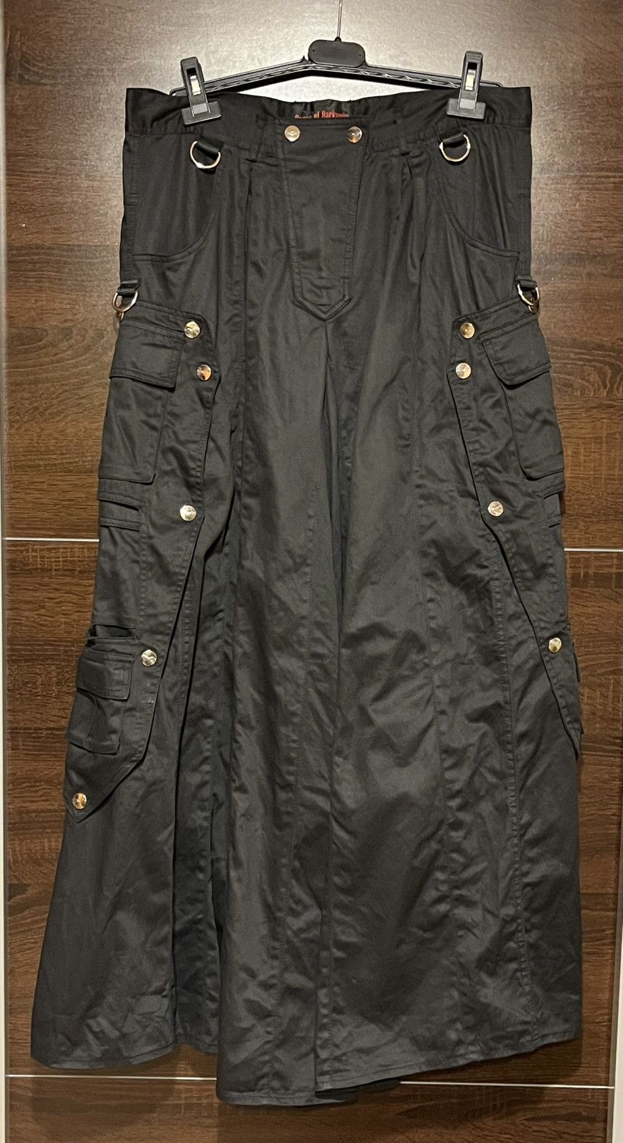 Other Queen of Darkness long gothic cargo skirt Y2K punk skirt Size 28" / US 6 / IT 42 - 1 Thumbnail