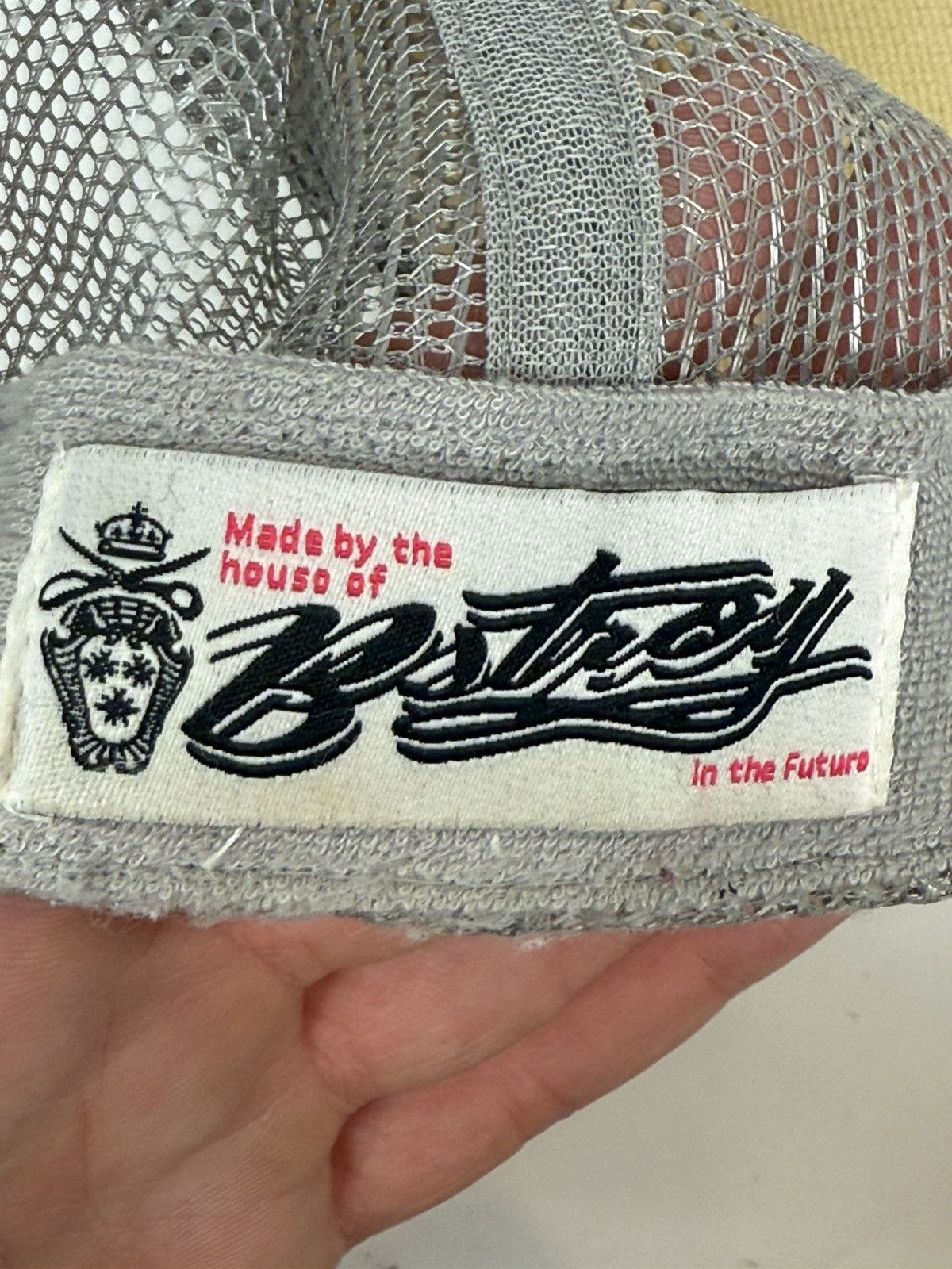 (B).Stroy (B)stroy Silver Trucker Hat Size ONE SIZE - 6 Thumbnail