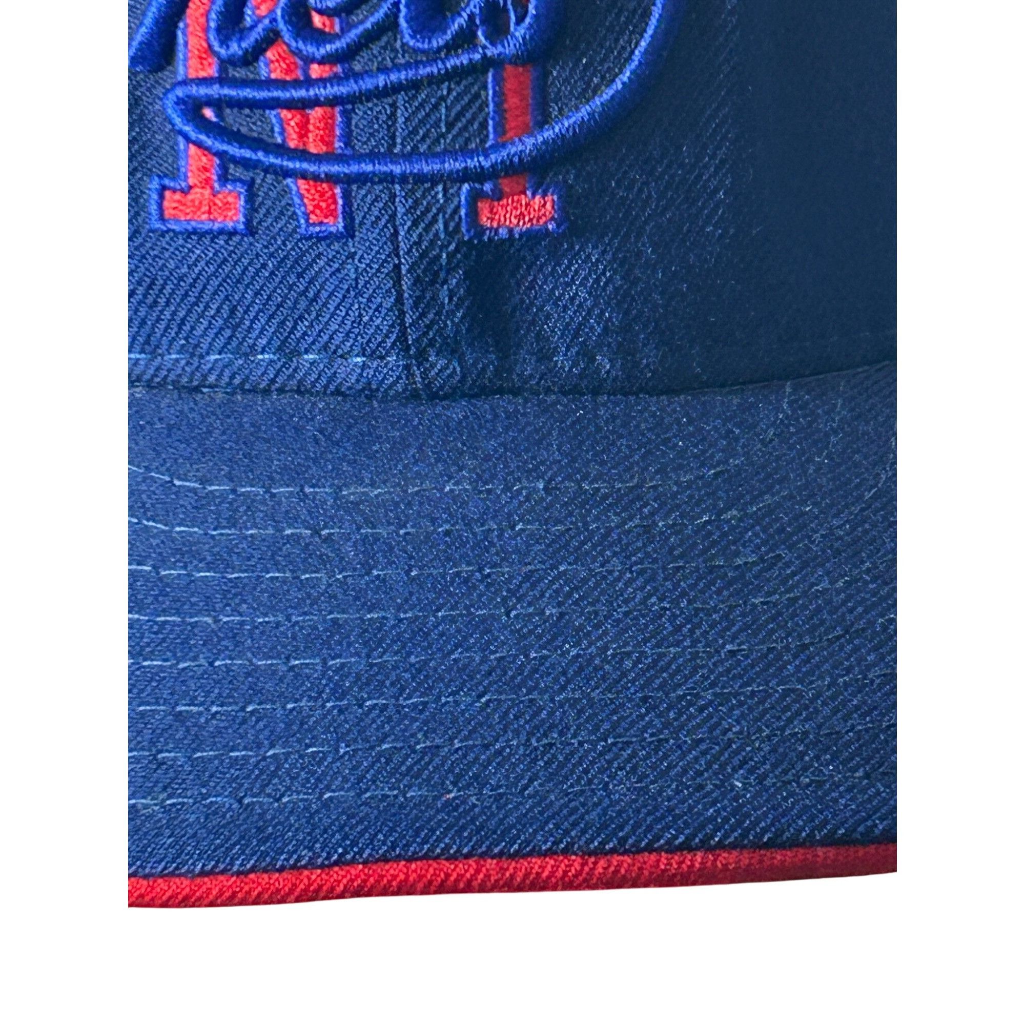 New Era NY Nets Hardwood Classics New Era Cap Blue Red 6 7/8 Logo Te Size ONE SIZE - 10 Thumbnail