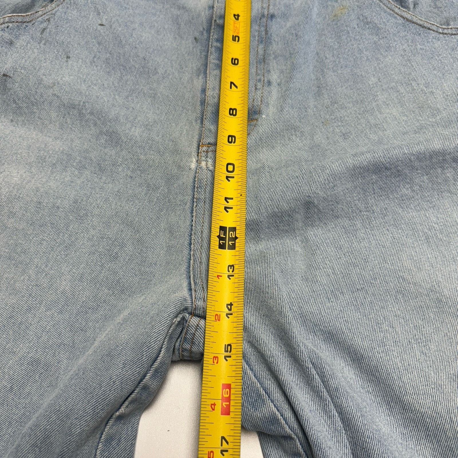 Vintage Vintage Hot Chili Blues Baggy Denim Shorts Size 36 (34x13) 9 Size US 36 / EU 52 - 20 Thumbnail