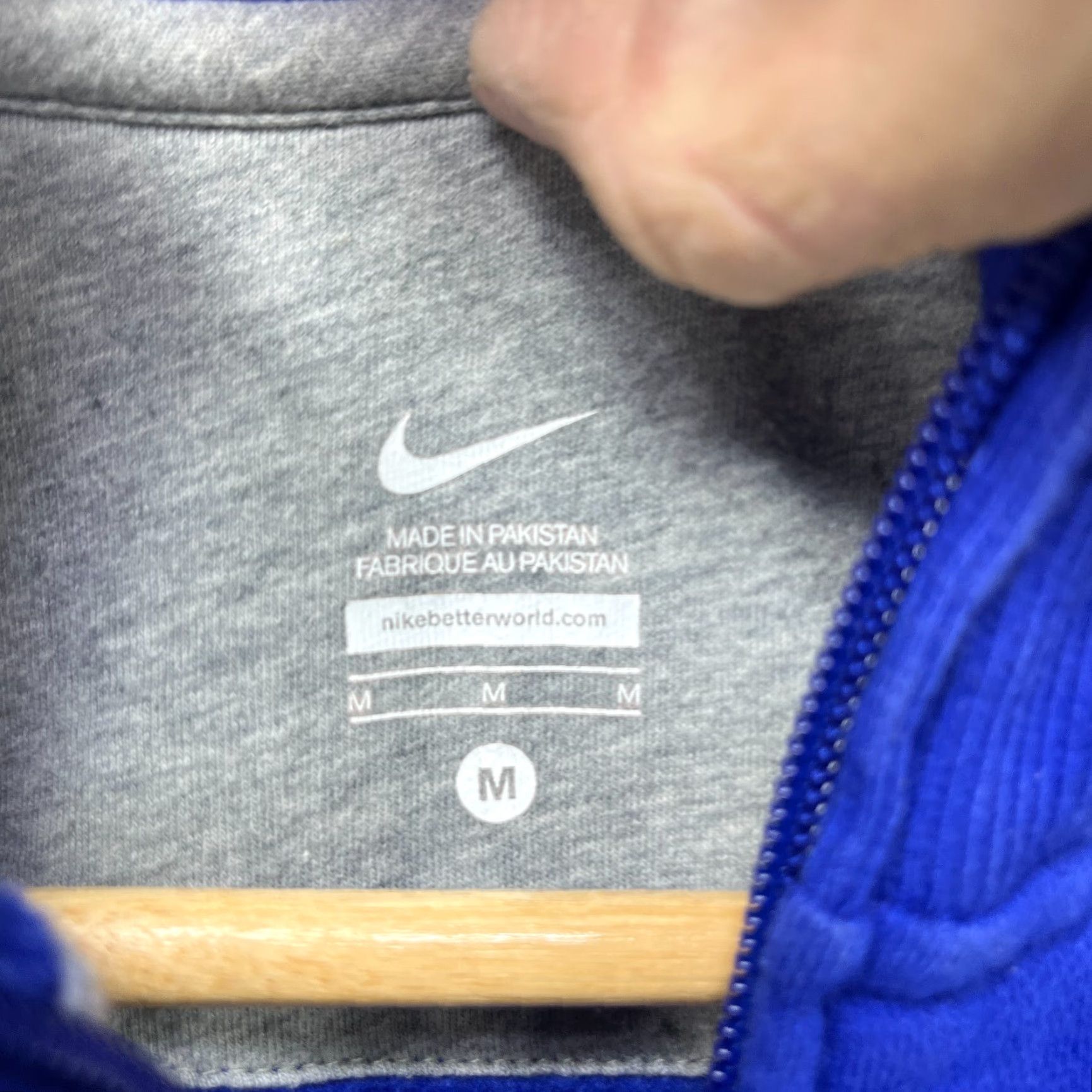 Nike VINTAGE Y2K Nike Track Zip Up Jacket Embroidered Swoosh Womens Medium Size M / US 6-8 / IT 42-44 - 6 Thumbnail