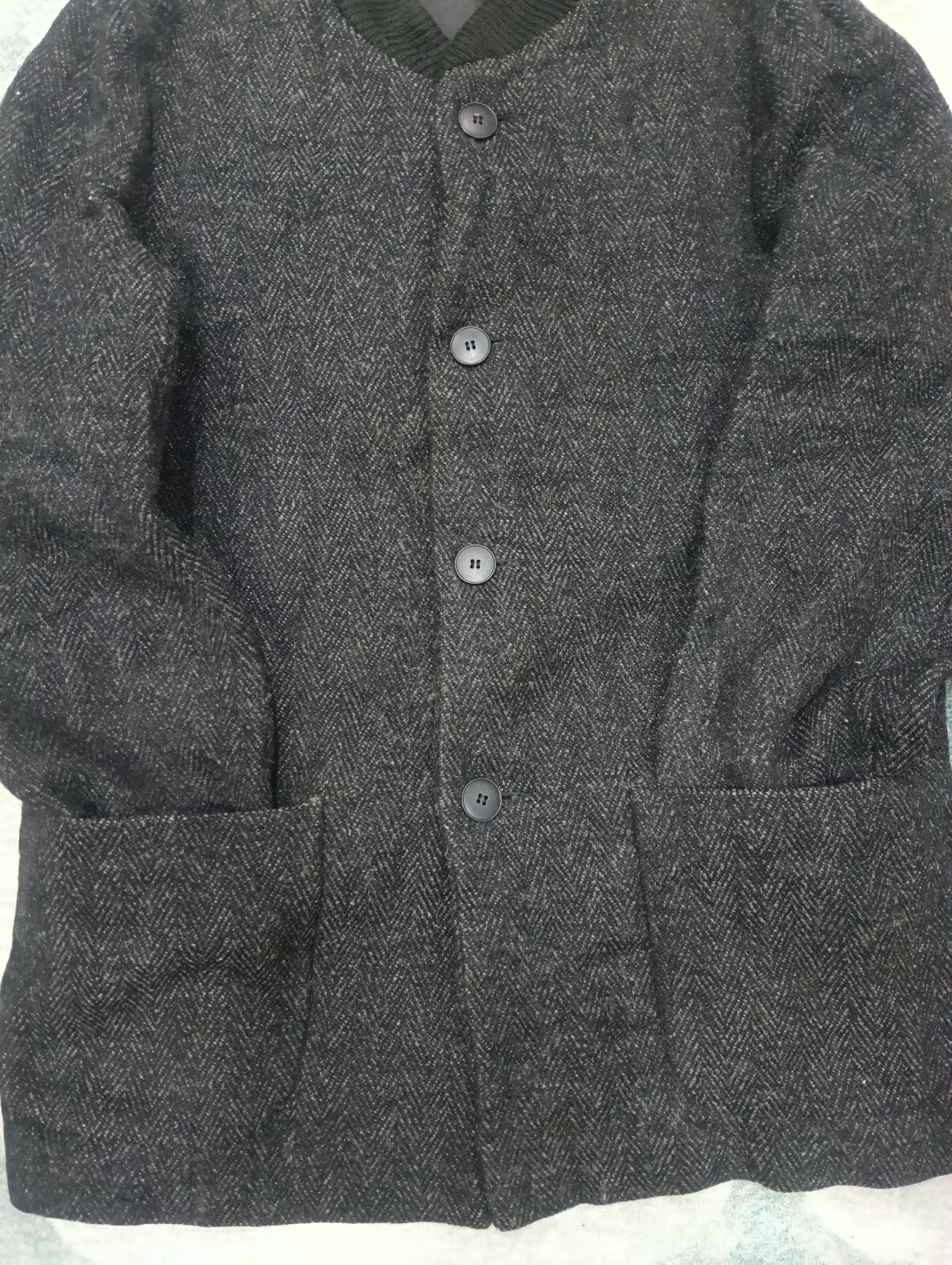 Vintage × agnes b. Vintage Agnes B Wool Jacket Buttons Up Size US L / EU 52-54 / 3 - 3 Thumbnail
