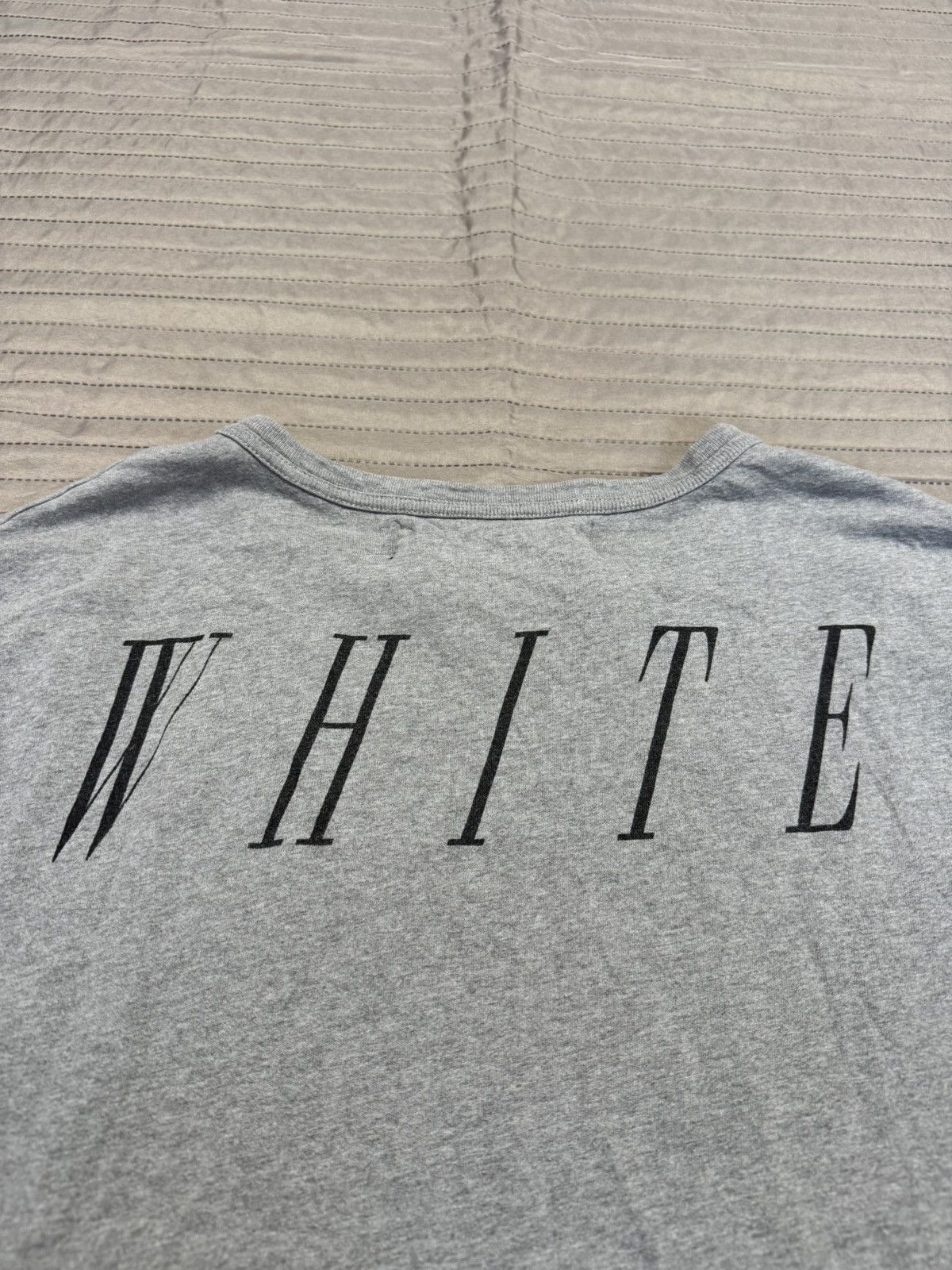 Off-White × Virgil Abloh Off-White Nebraska Virgil Abloh Main Label Nebraska Tshirt M Size US M / EU 48-50 / 2 - 4 Thumbnail