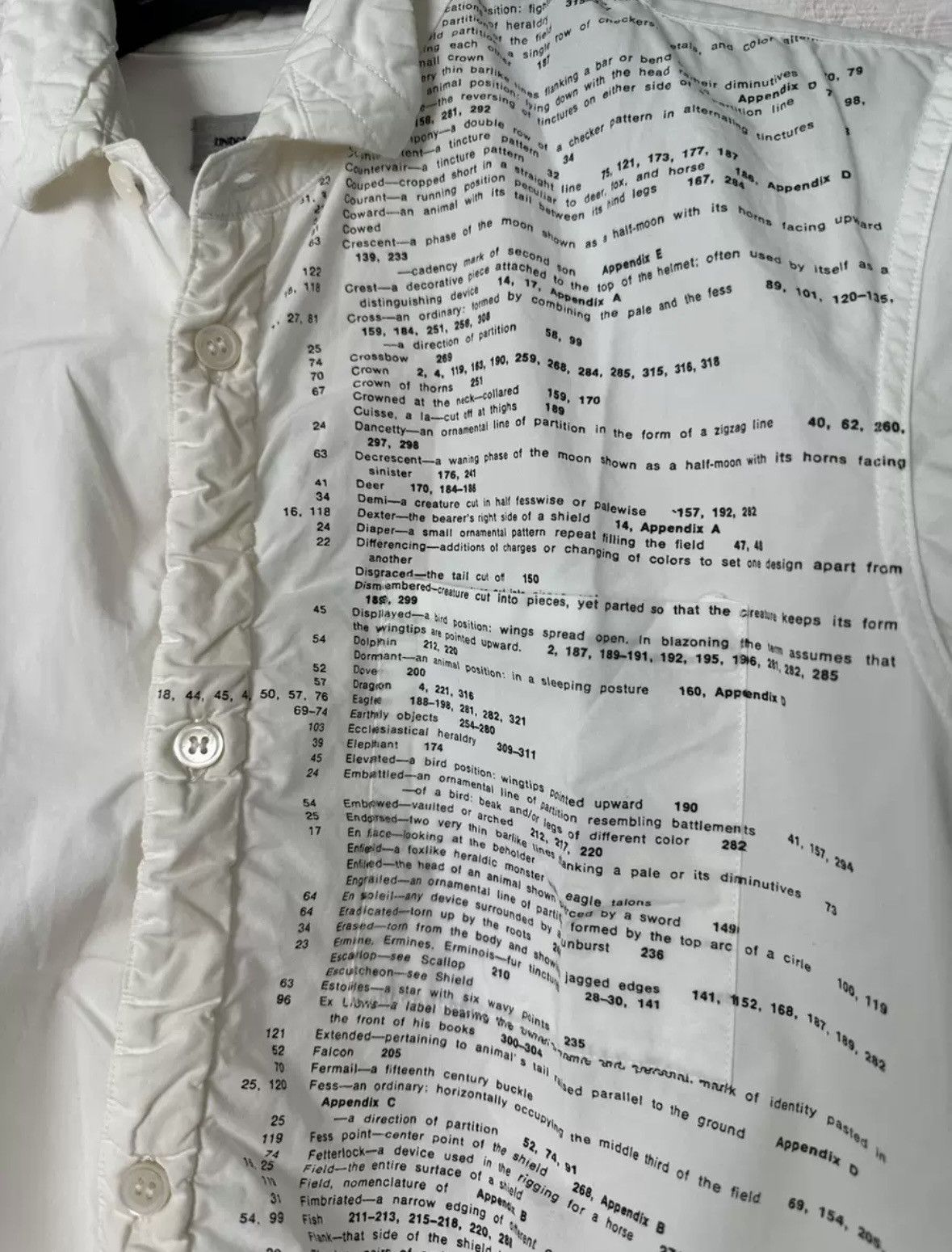 Undercover Undercover poetry shirt Size US M / EU 48-50 / 2 - 3 Thumbnail