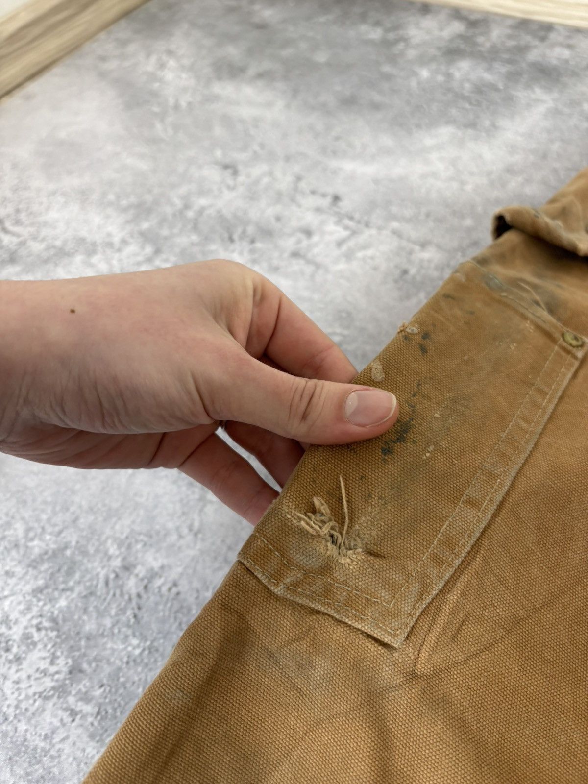Carhartt Vintage Carhartt Double Knee Pants Jeans Loose Fit B01 BRN Size US 34 / EU 50 - 20 Thumbnail