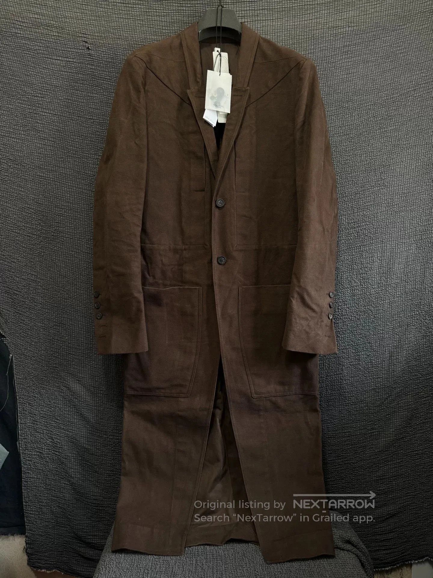 Rick Owens brown parka waistcoat from Rick Owens. Size US M / EU 48-50 / 2 - 1 Thumbnail