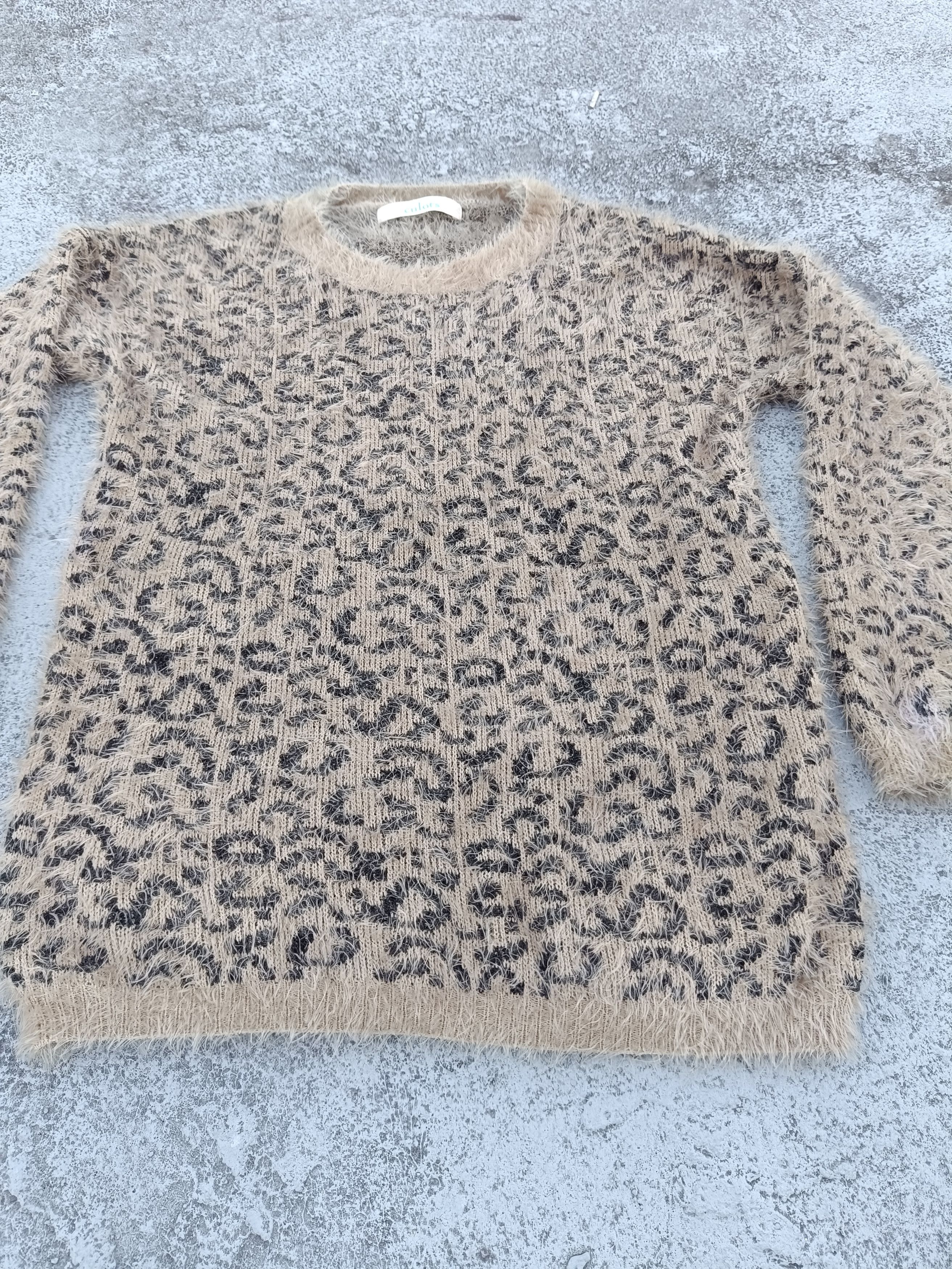 Vintage CULOTS fluffy knitwear Size M / US 6-8 / IT 42-44 - 3 Thumbnail