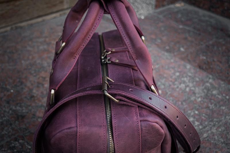 Handmade Women's bag satchel made of genuine leather Size ONE SIZE - 6 Thumbnail