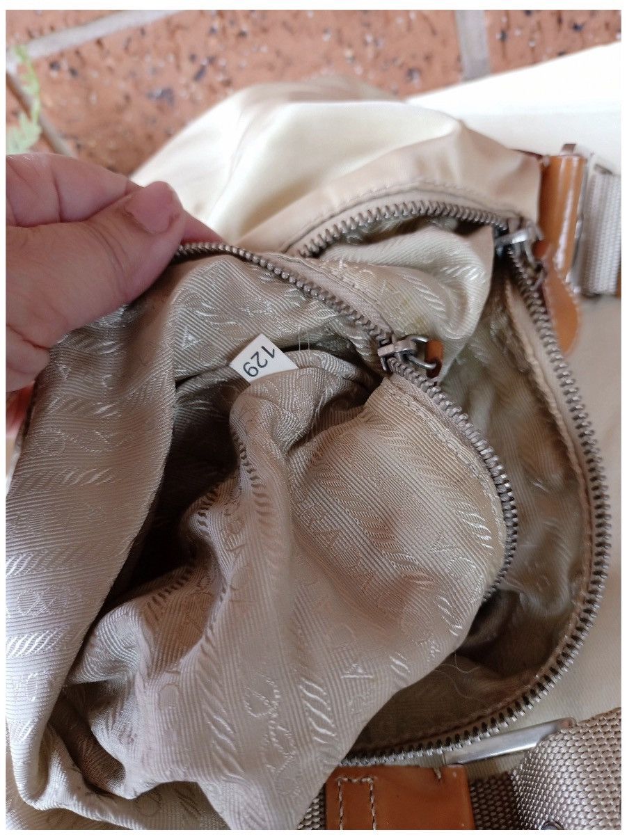 Prada Authenticated ✅ Prada Beige Shoulder Bag 💗 Made in Italy Size ONE SIZE - 12 Thumbnail