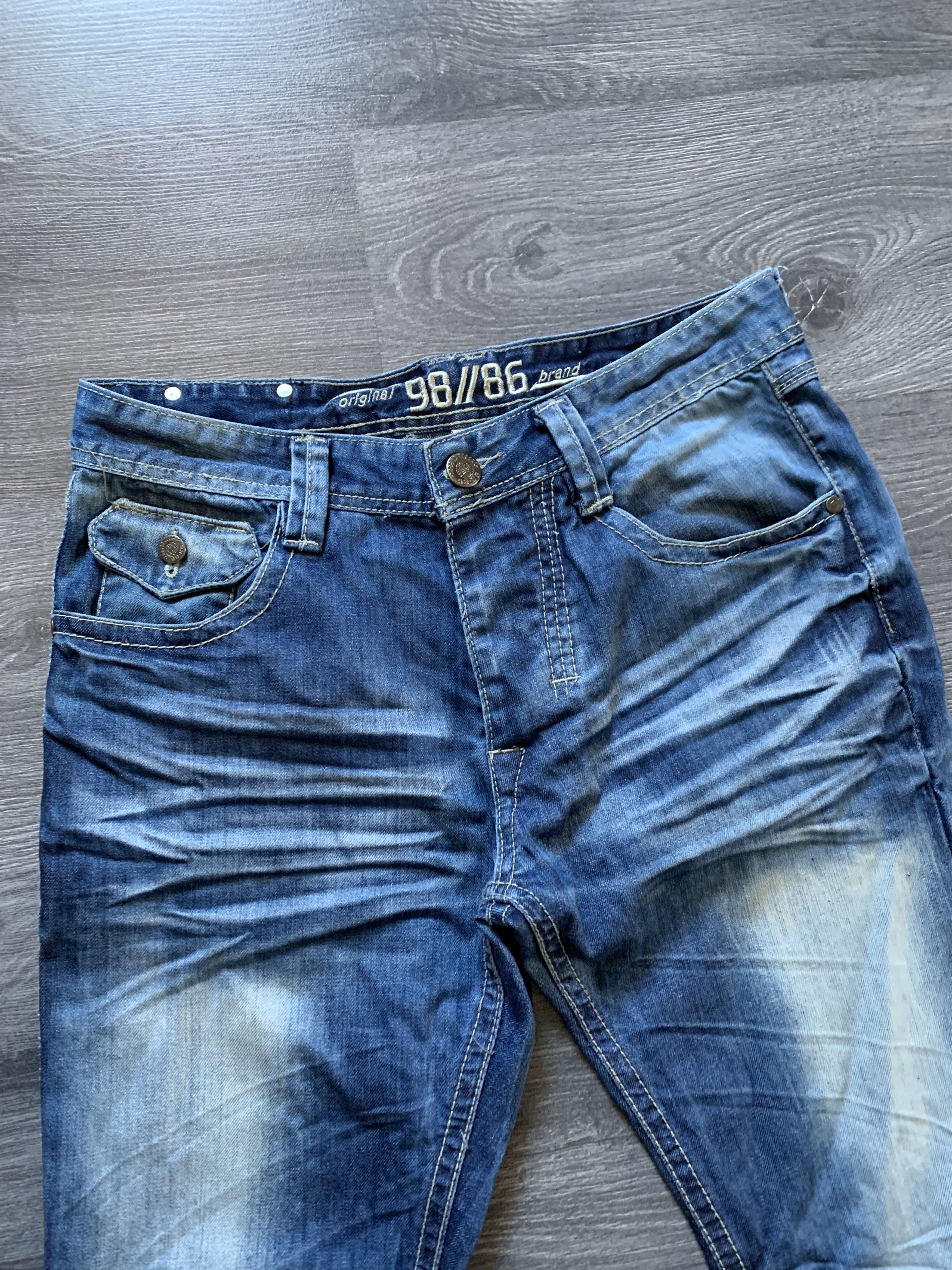 Japanese Brand × Vintage Vintage Y2K Washed Denim Japanese Style jeans Size US 29 - 3 Thumbnail