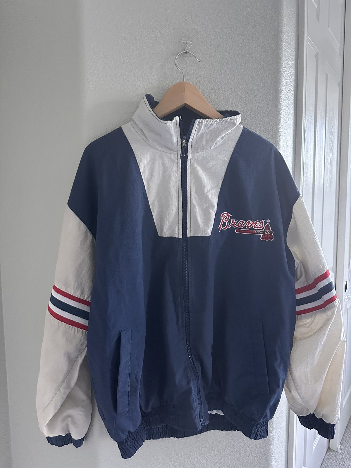 Pro Player Atlanta Braves Embroidered MLB Vintage Jacket Size US M / EU 48-50 / 2 - 1 Thumbnail