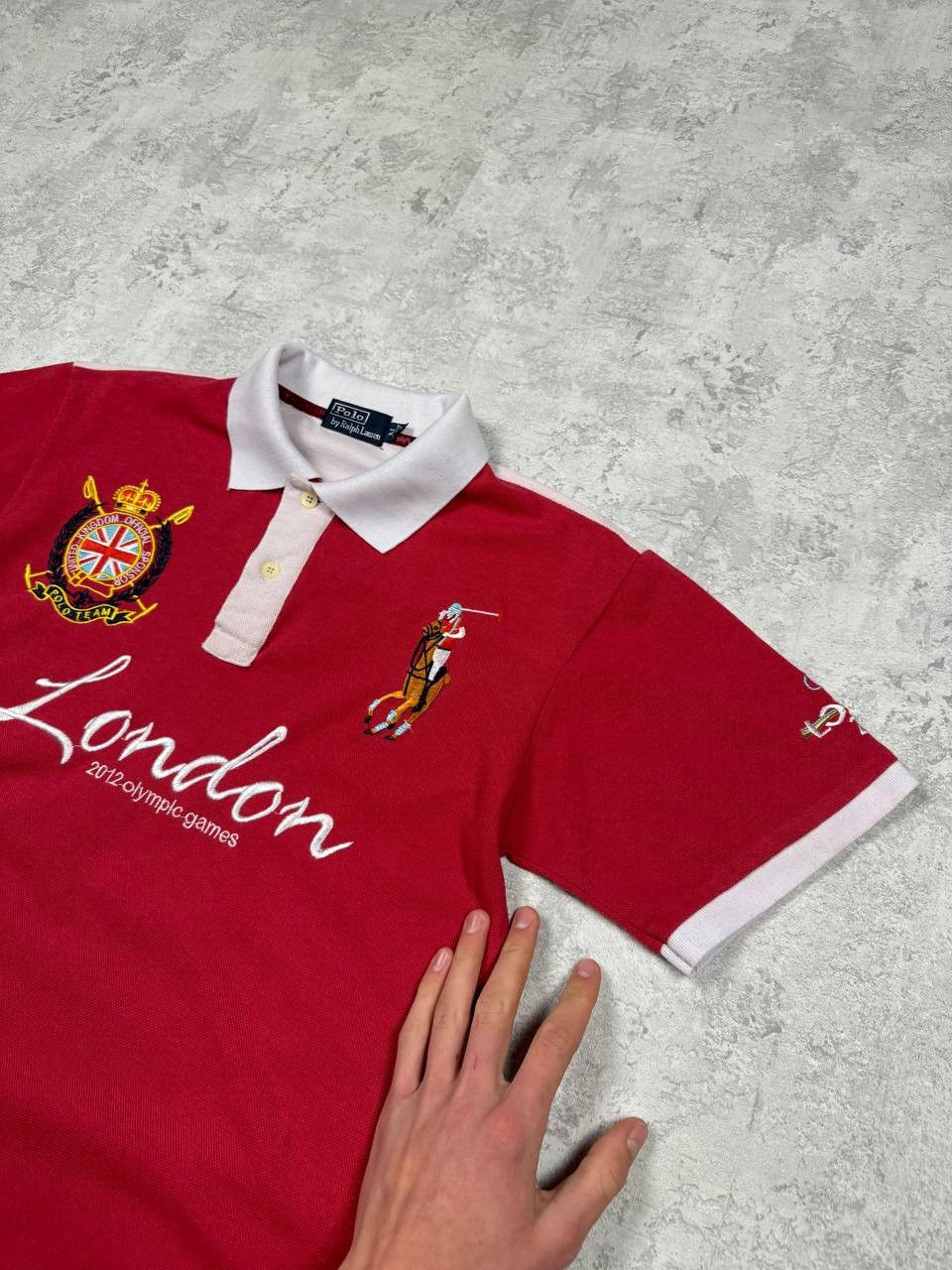 Polo Ralph Lauren × Vintage Vintage Polo Ralph Lauren Big Pony London 2012 Olimpic Games Size US M / EU 48-50 / 2 - 5 Thumbnail