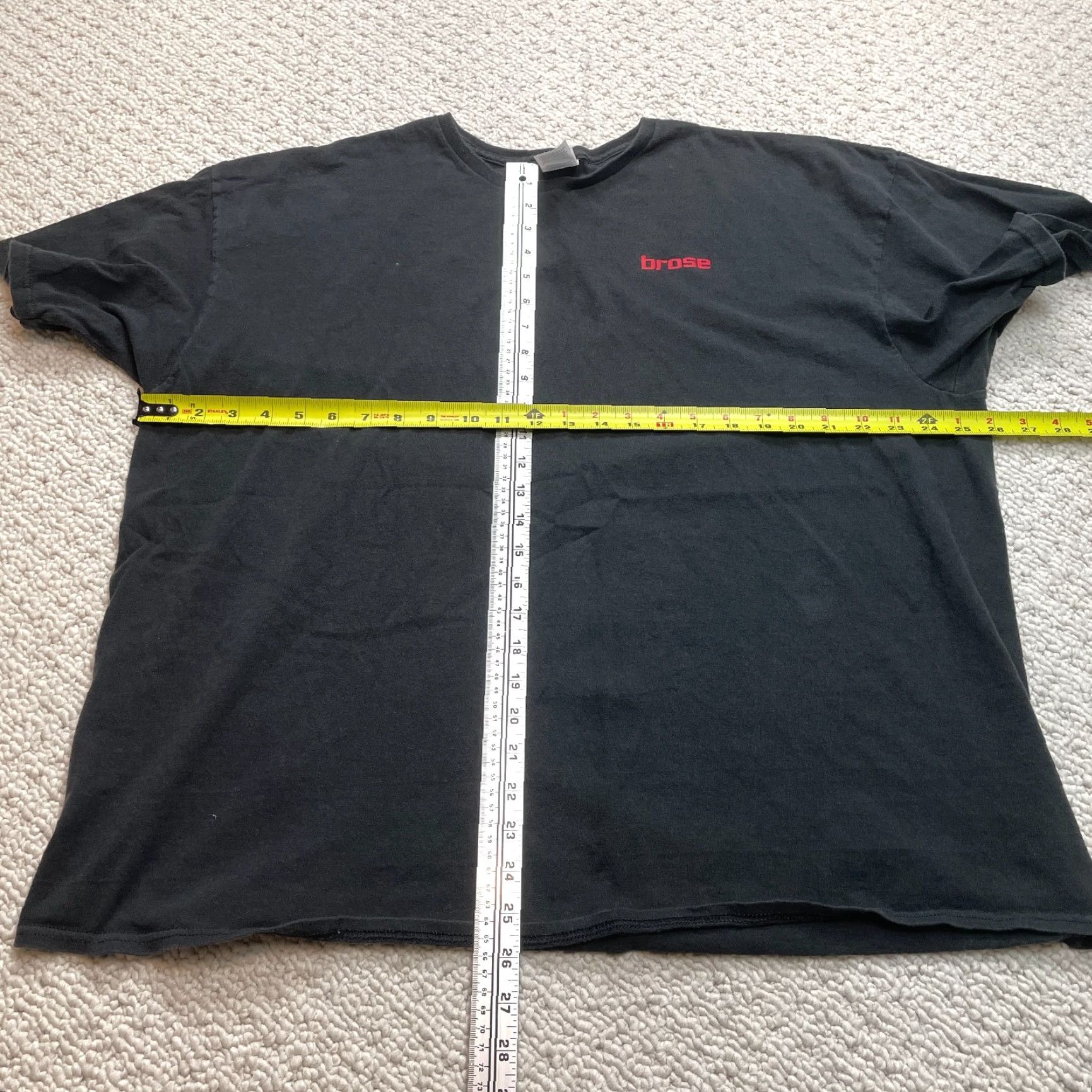 Delta Delta Pro Weight Shirt Men 3XL Black Logo Cotton Jersey Crew Neck Short Sleeve T-Shirt 3XL (Regular) Delta Pro Weight Shirts Mens Black 90s? Size US XXL / EU 58 / 5 - 7 Thumbnail