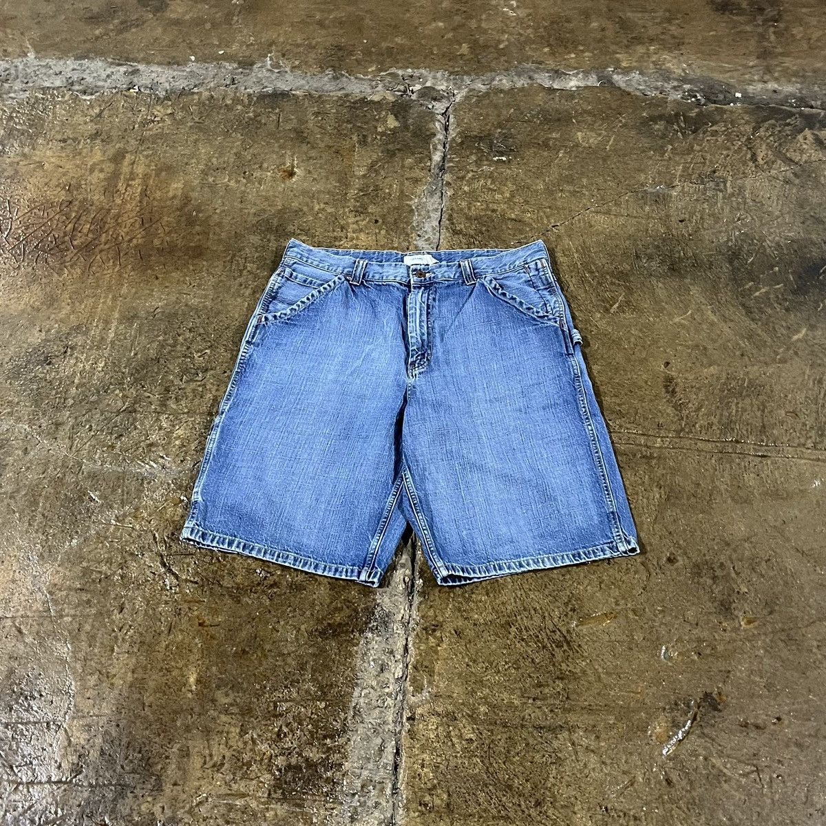 Carhartt × JNCO × Vintage Crazy Y2K Old Navy Carpenter Jorts Baggy Skater Shorts JNCO Size US 36 / EU 52 - 2 Thumbnail