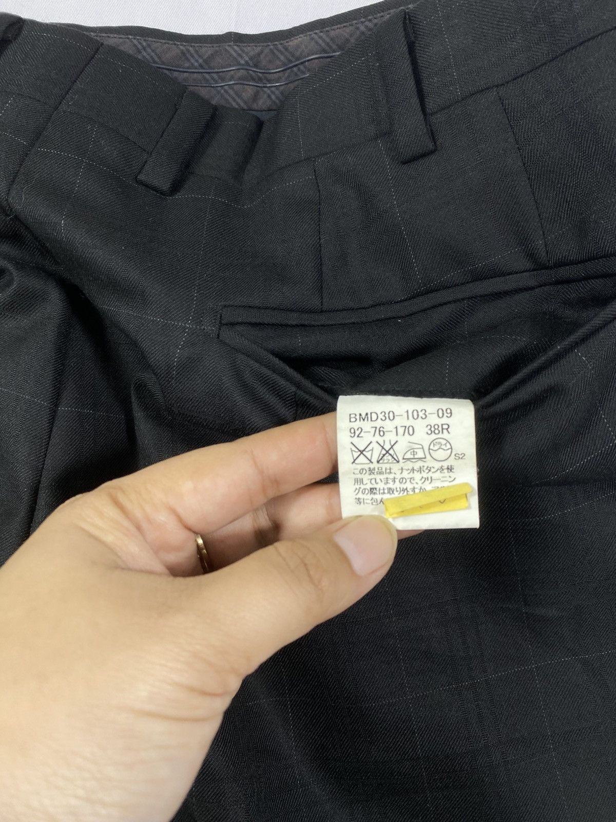 Burberry Burberrys Double Blazer Size 36R - 15 Thumbnail
