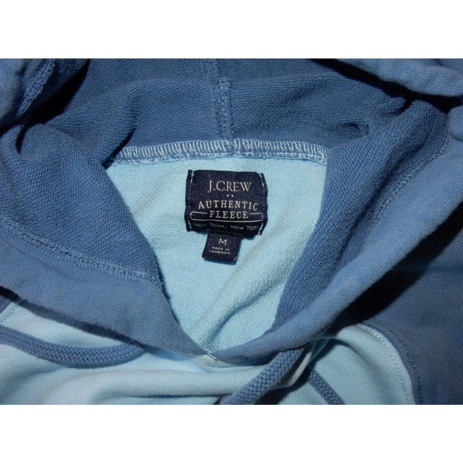 J.Crew J.CREW Pullover Hooded Sweater Men's Medium Blue Size US M / EU 48-50 / 2 - 3 Thumbnail