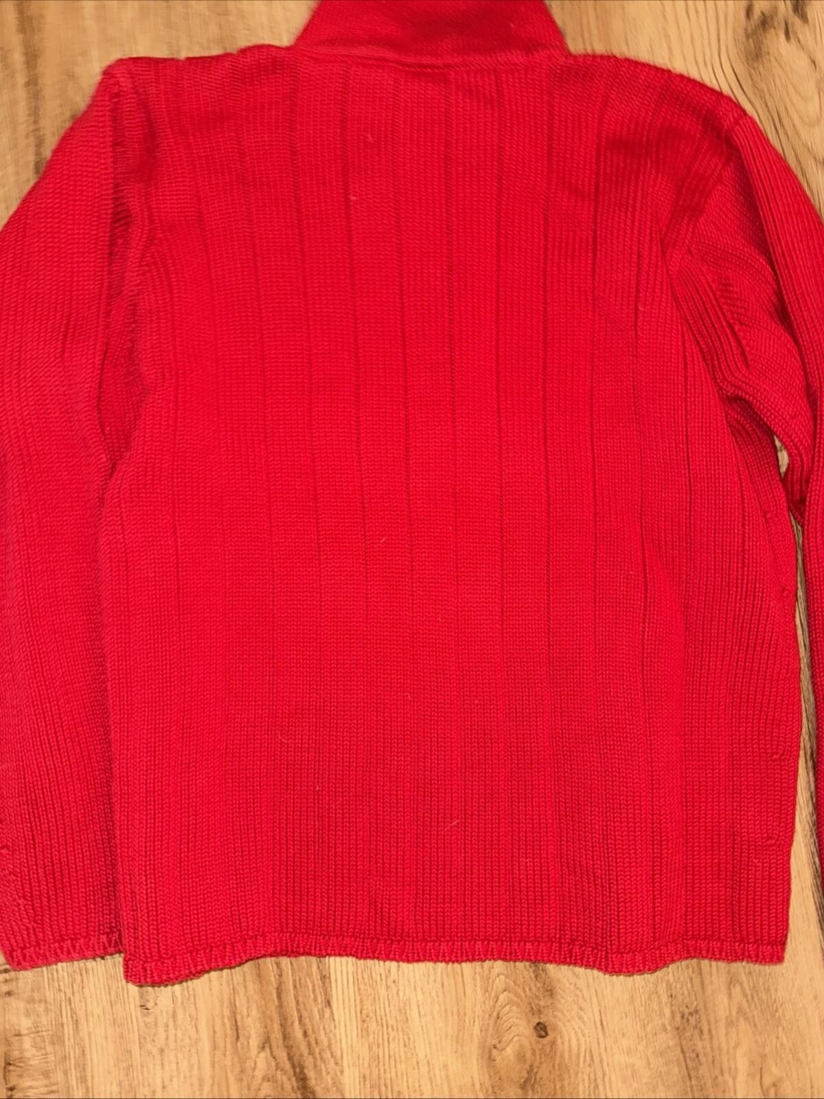 Polo Ralph Lauren Vintage Polo Ralph Lauren Sweater 1/4 Zip Knit American Flag Size US XL / EU 56 / 4 - 8 Thumbnail